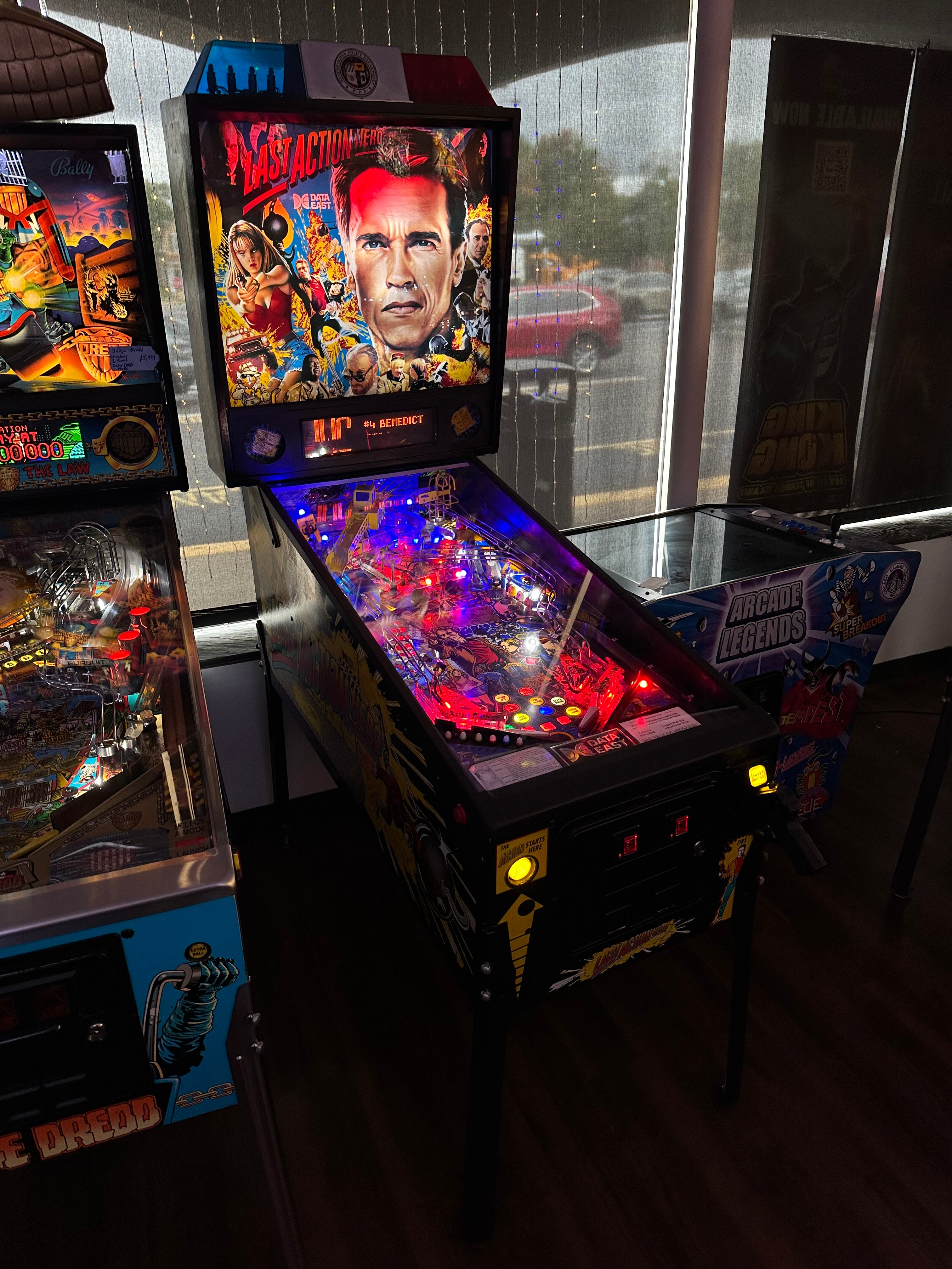 Data East Last Action Hero Pinball Machine