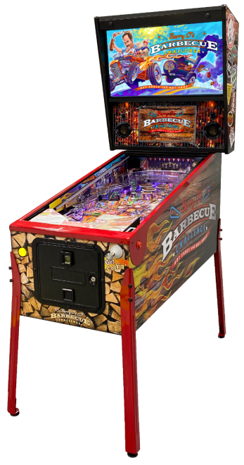 American Pinball Barry O's BBQ Challenge Limited Edition Pinball Machine