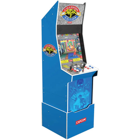 Image of Arcade1UP Street Fighter™II Big Blue Arcade Machine