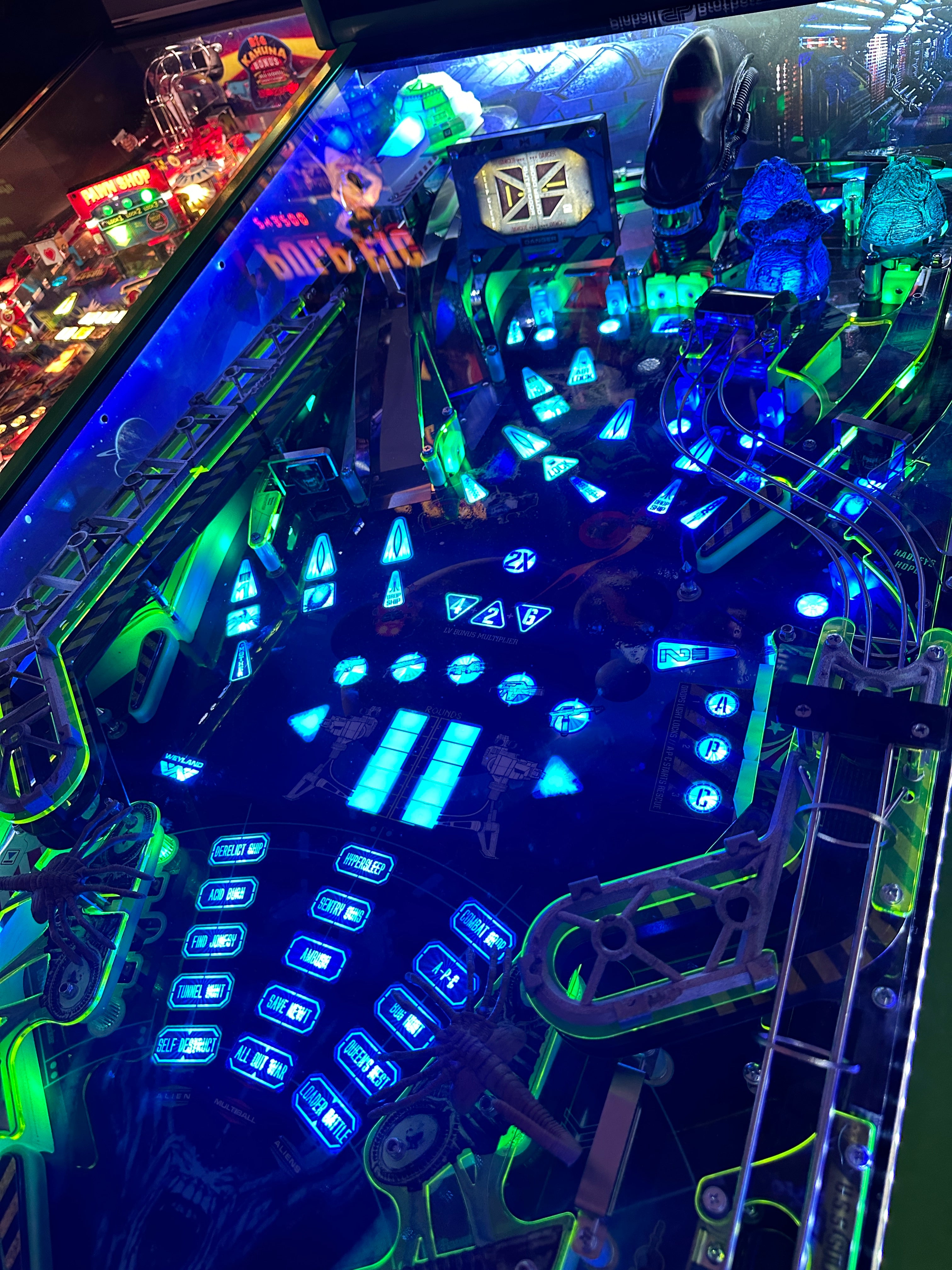 Pinball Brothers Alien Limited Version Pinball Machine