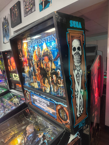 Image of SEGA Mary Shelley's Frankenstein Pinball Machine