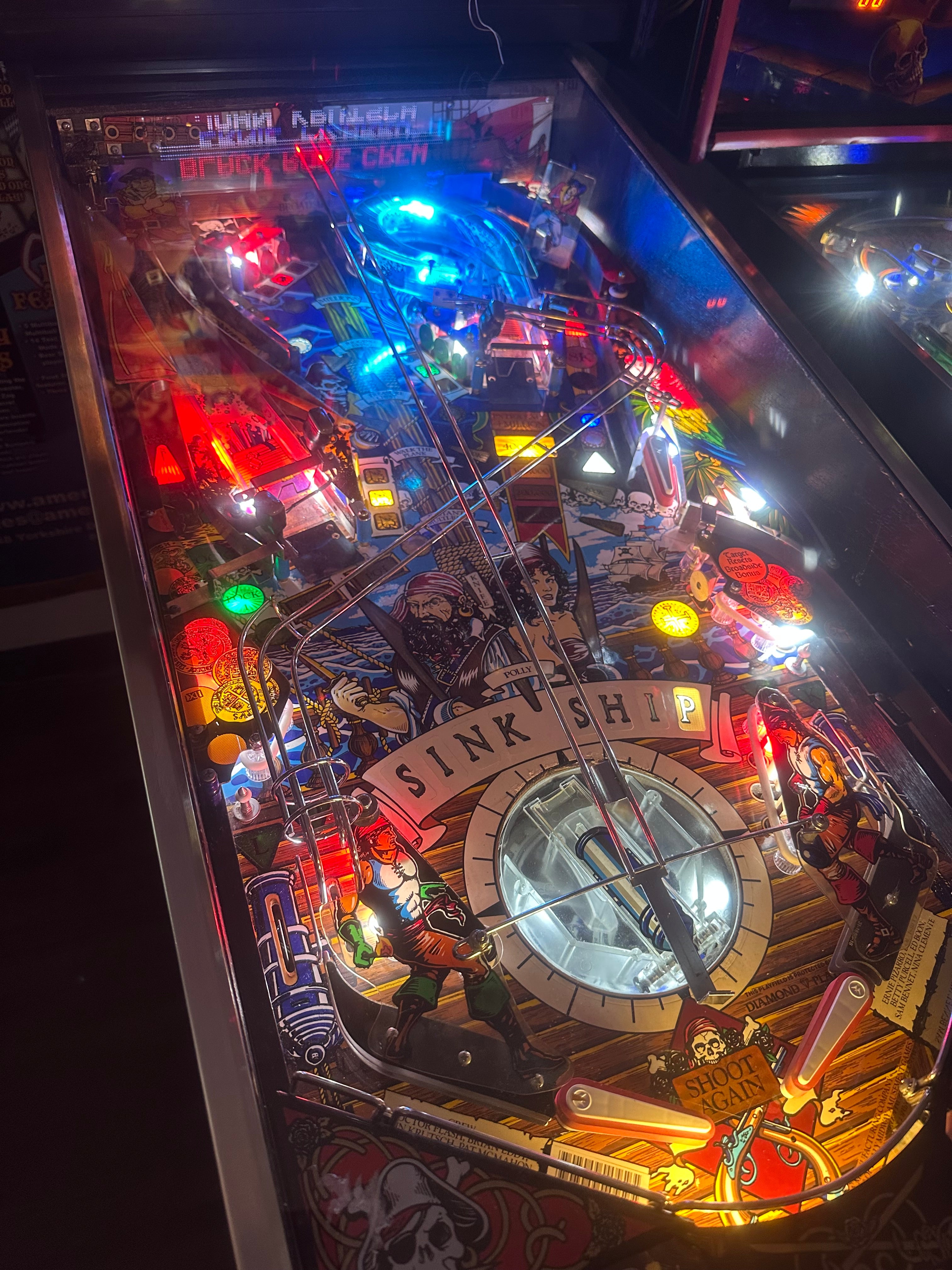 Bally Black Rose Pinball Machine