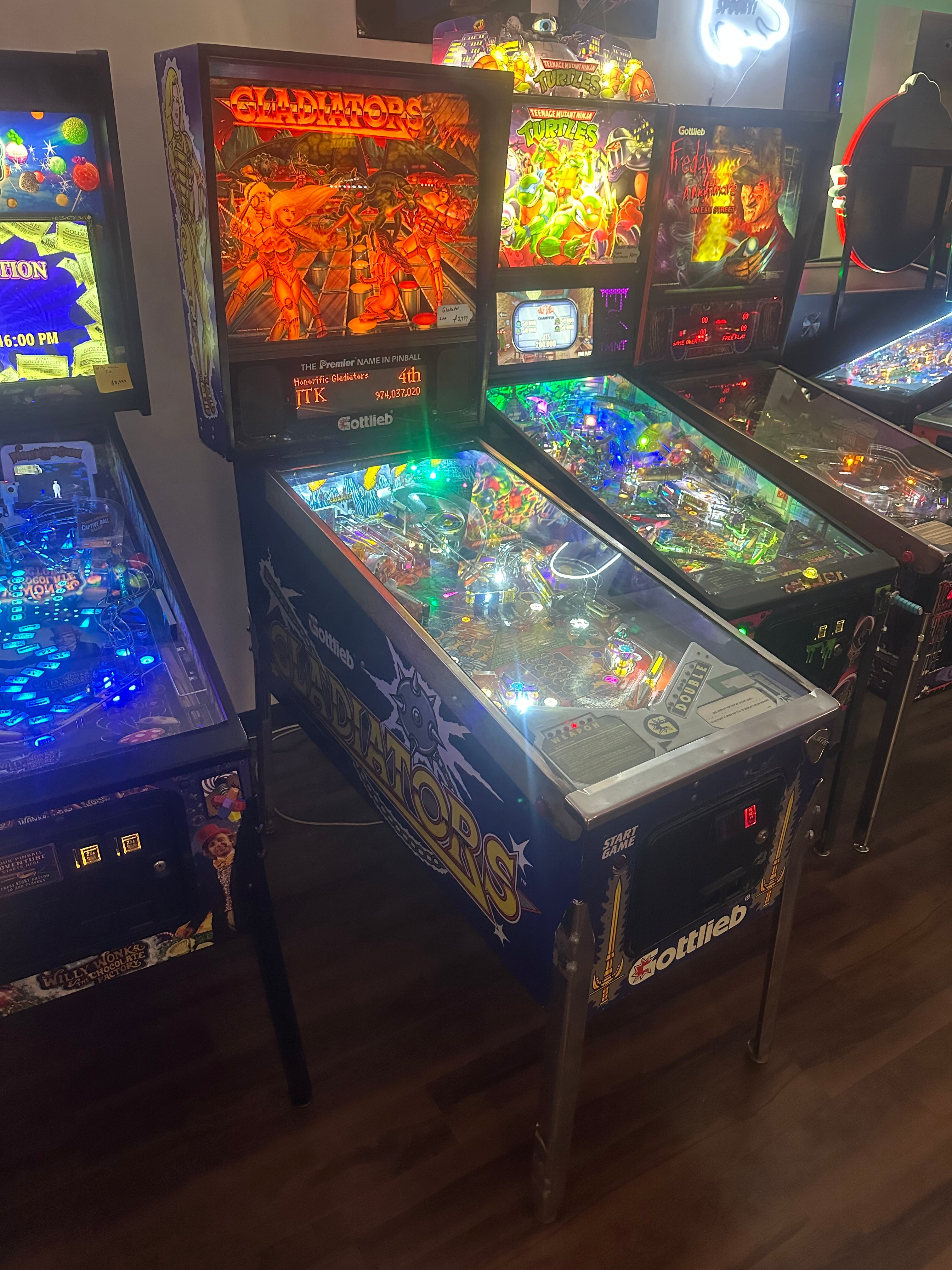 Gottlieb Gladiators Pinball Machine