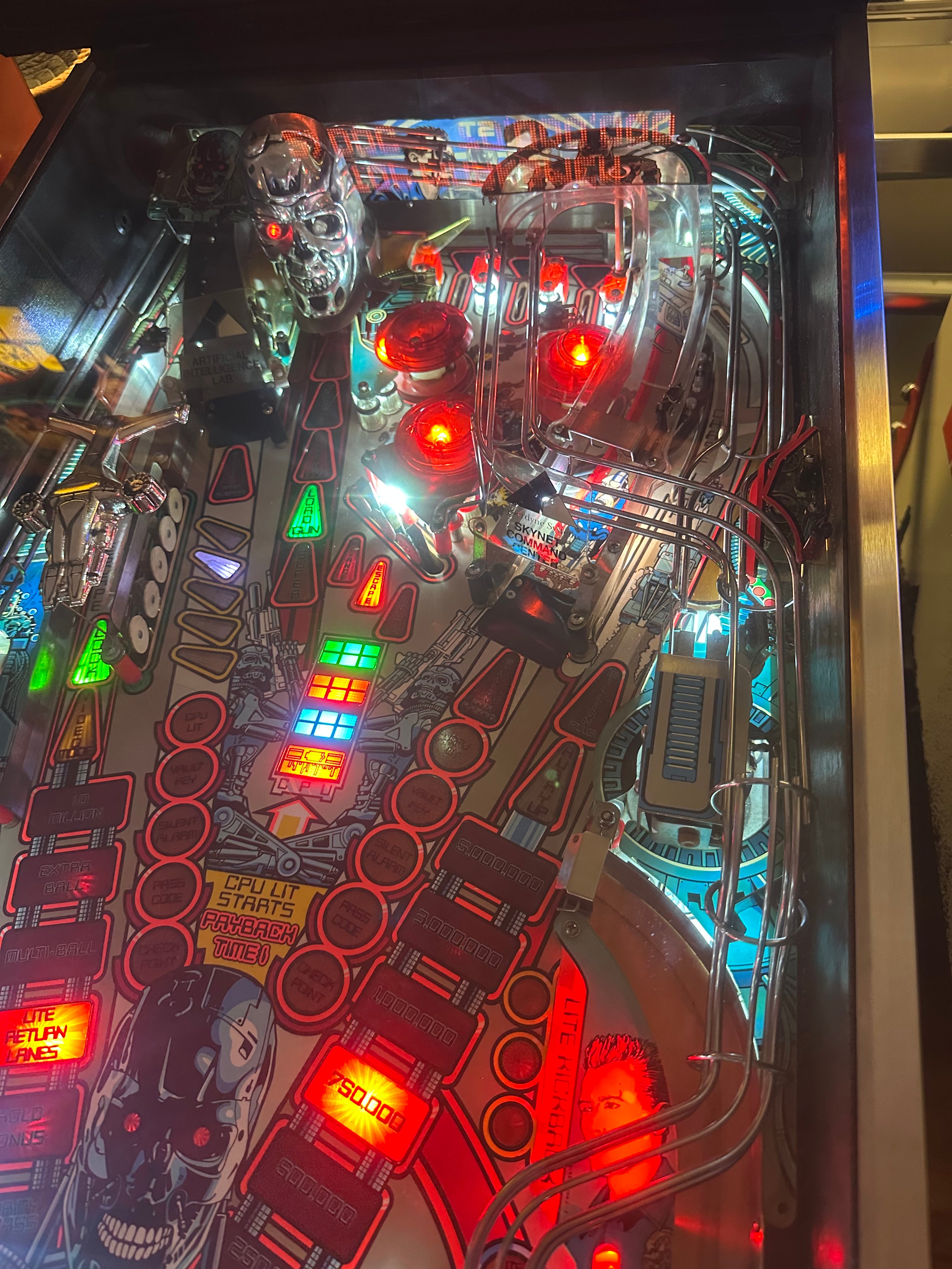 Williams Terminator 2: Judgement Day Pinball Machine