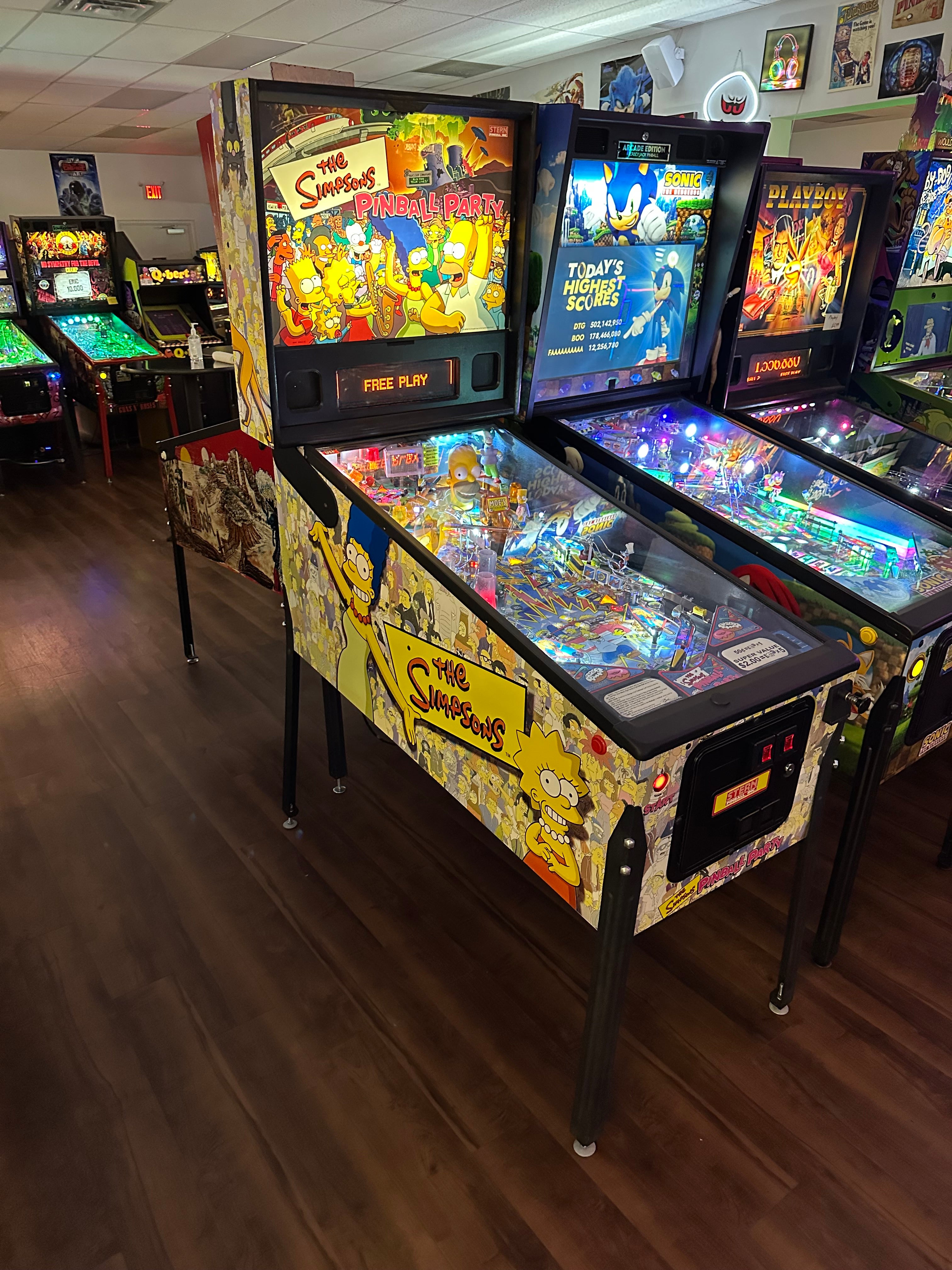 Stern Pinball The Simpsons Pinball Party Pinball Machine