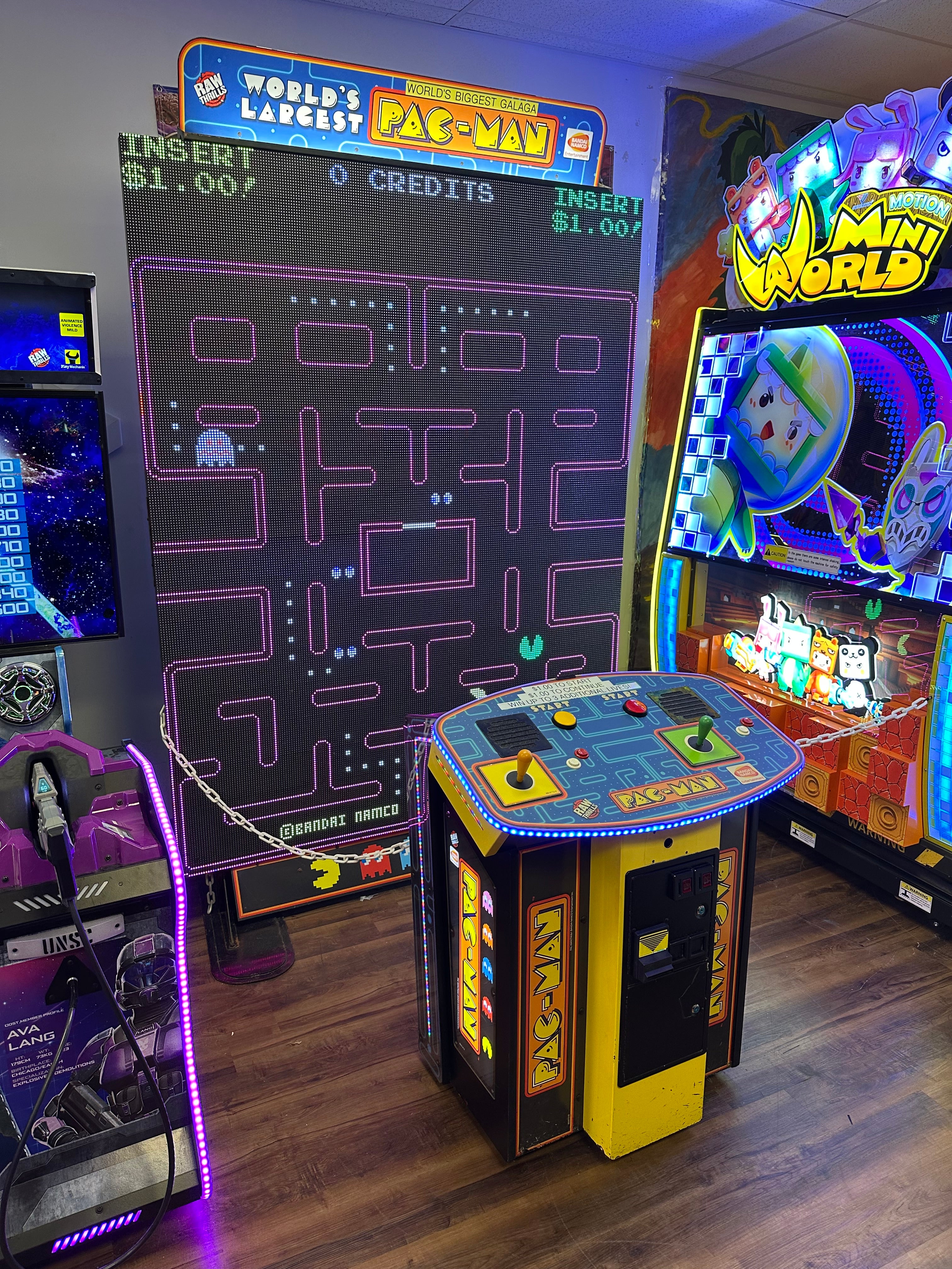 Bandai Namco World's Largest Pacman Arcade Game