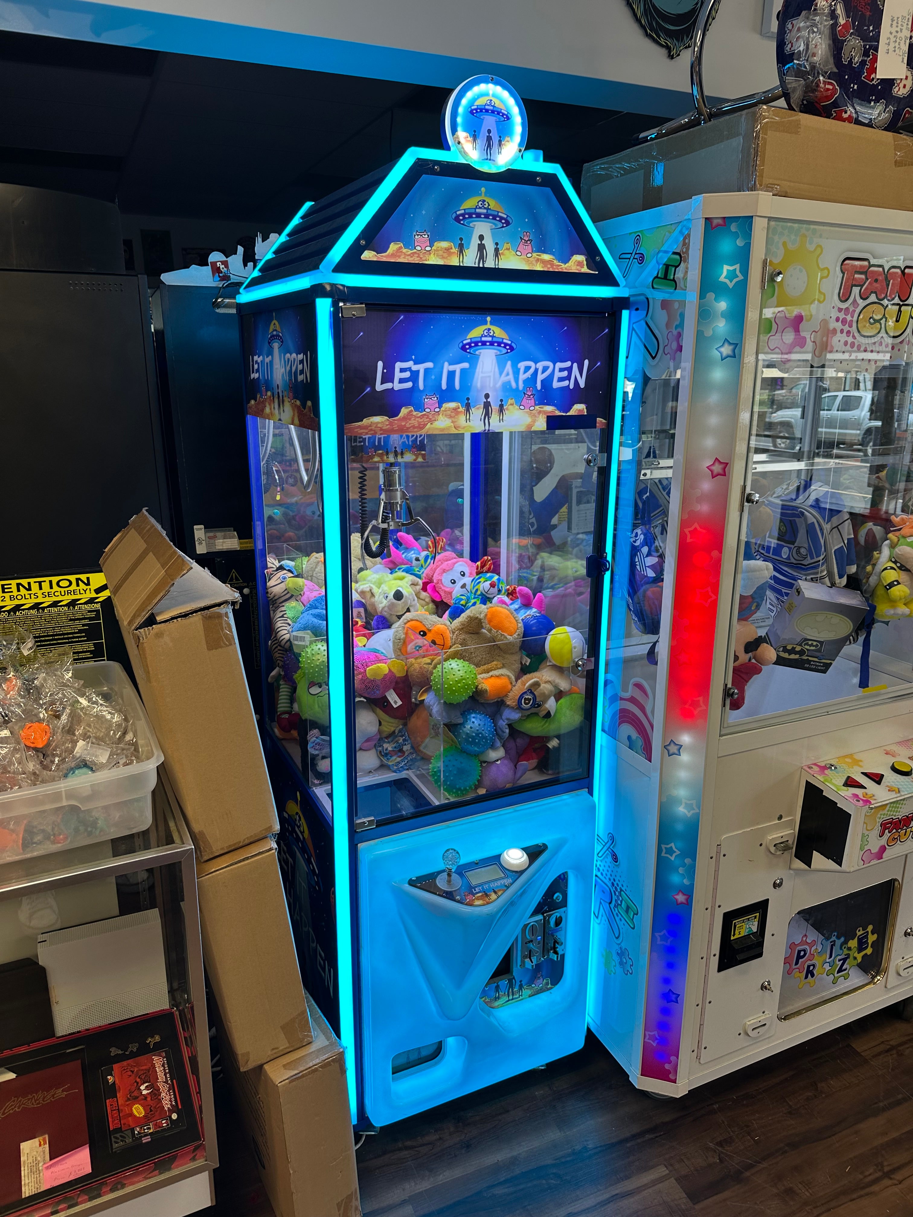 Let It Happen 25" Claw Arcade Machine