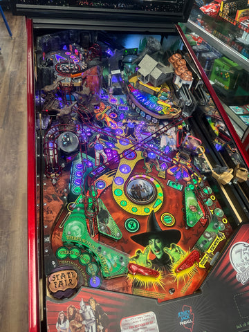 Image of JJP Wizard of Oz 75th Anniversary Ruby Red Edition Pinball Machine