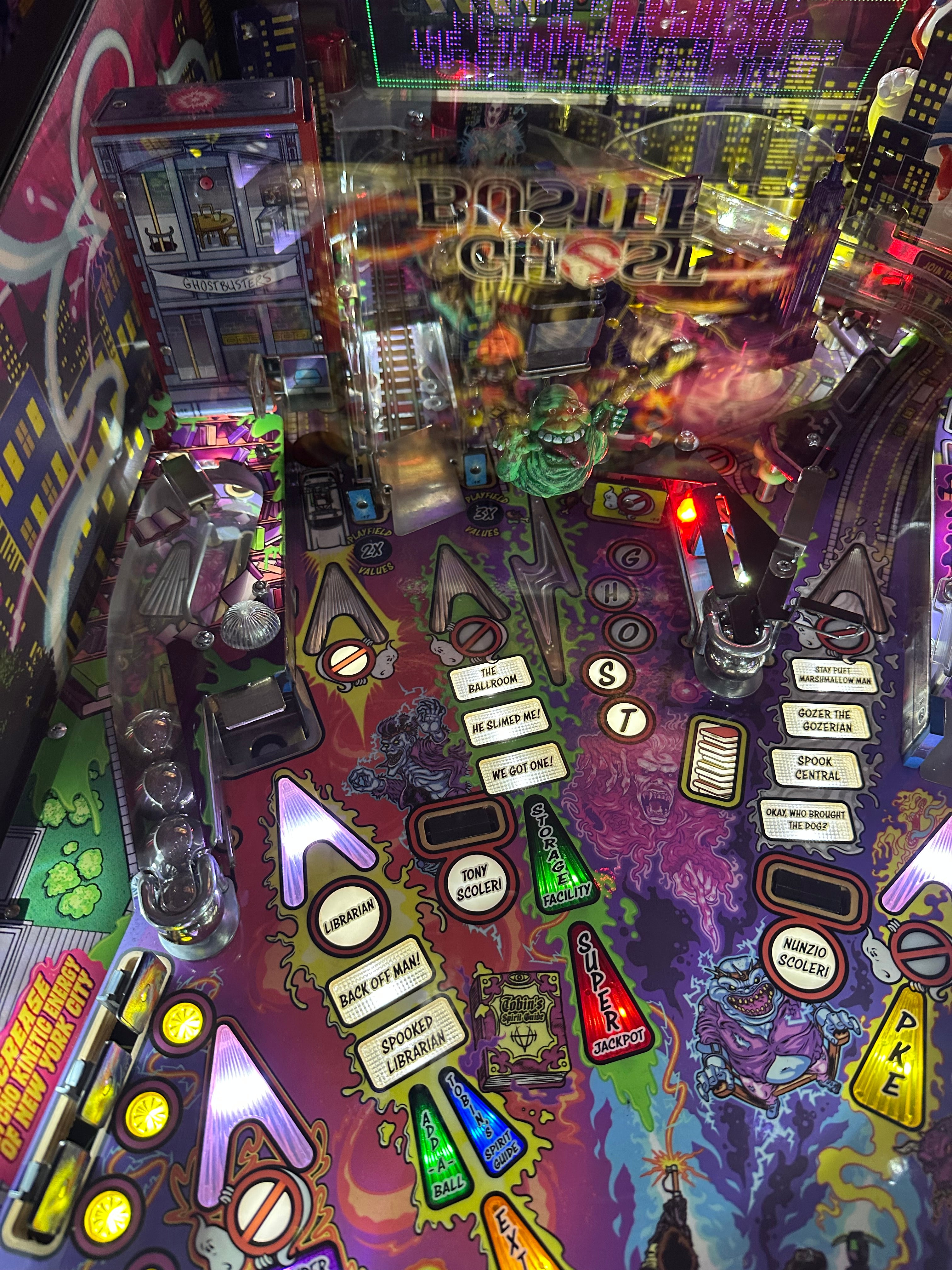 Stern Pinball LOADED Ghostbusters Pro Pinball Machine