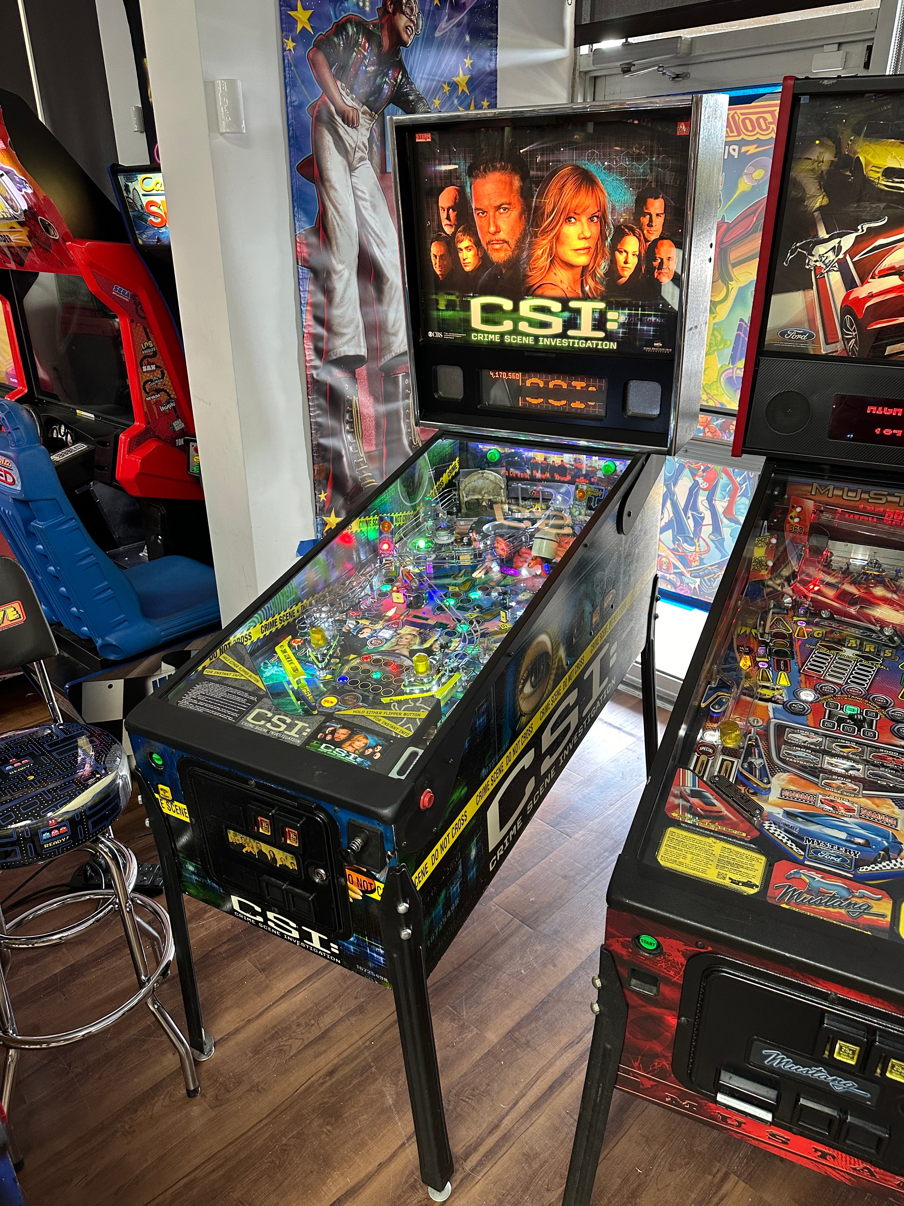Stern Pinball CSI: Crime Scene Investigation Pinball Machine