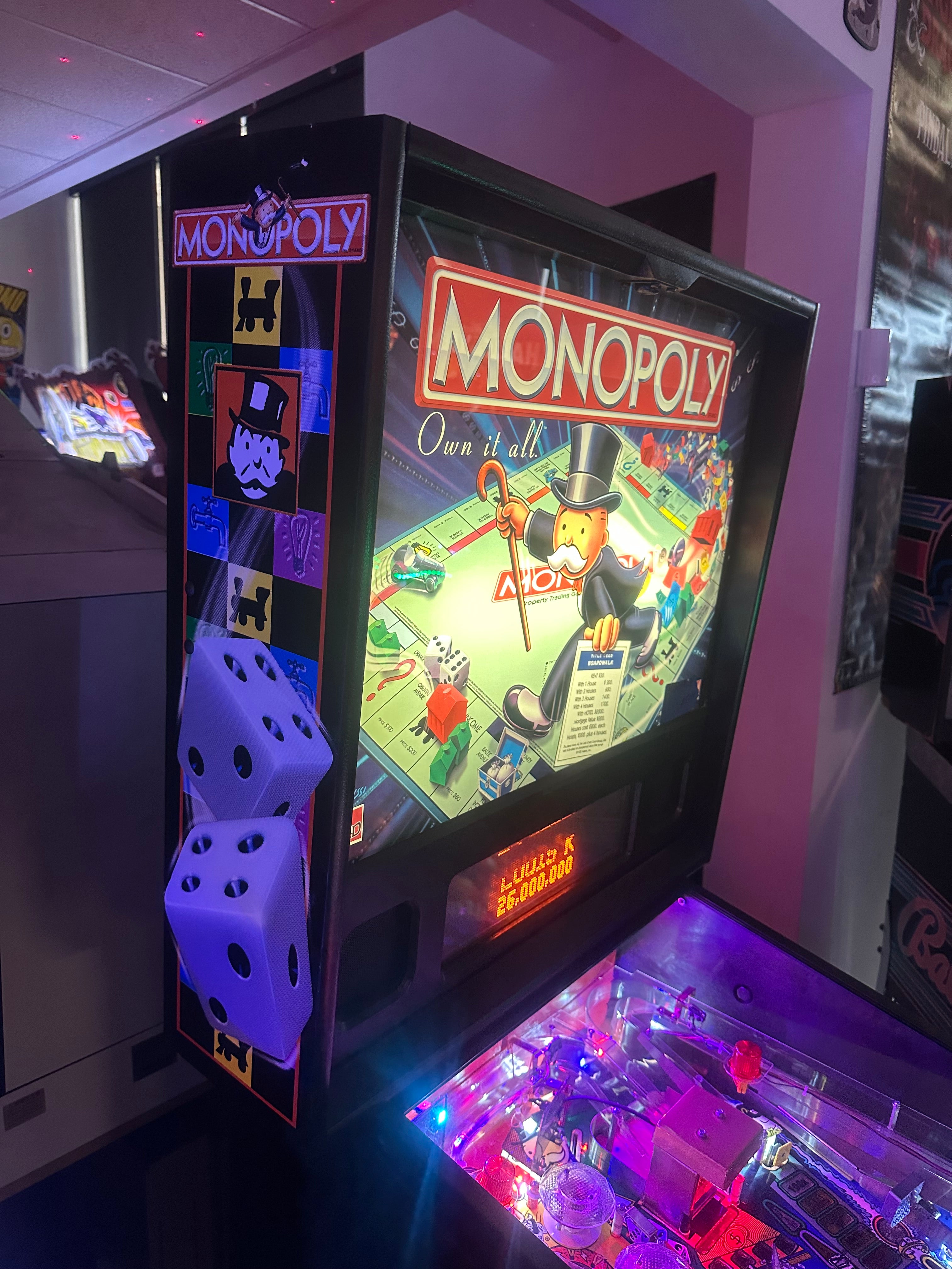 Stern Pinball Monopoly Pinball Machine