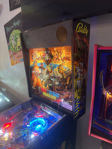 Image of Bally Black Rose Pinball Machine