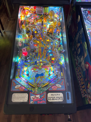 Image of Stern Pinball The Simpsons Pinball Party Pinball Machine