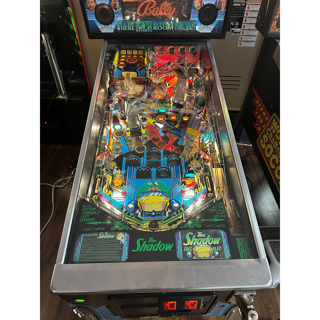 Bally The Shadow Pinball Machine – Game and Sport World The shadow pinball machine
