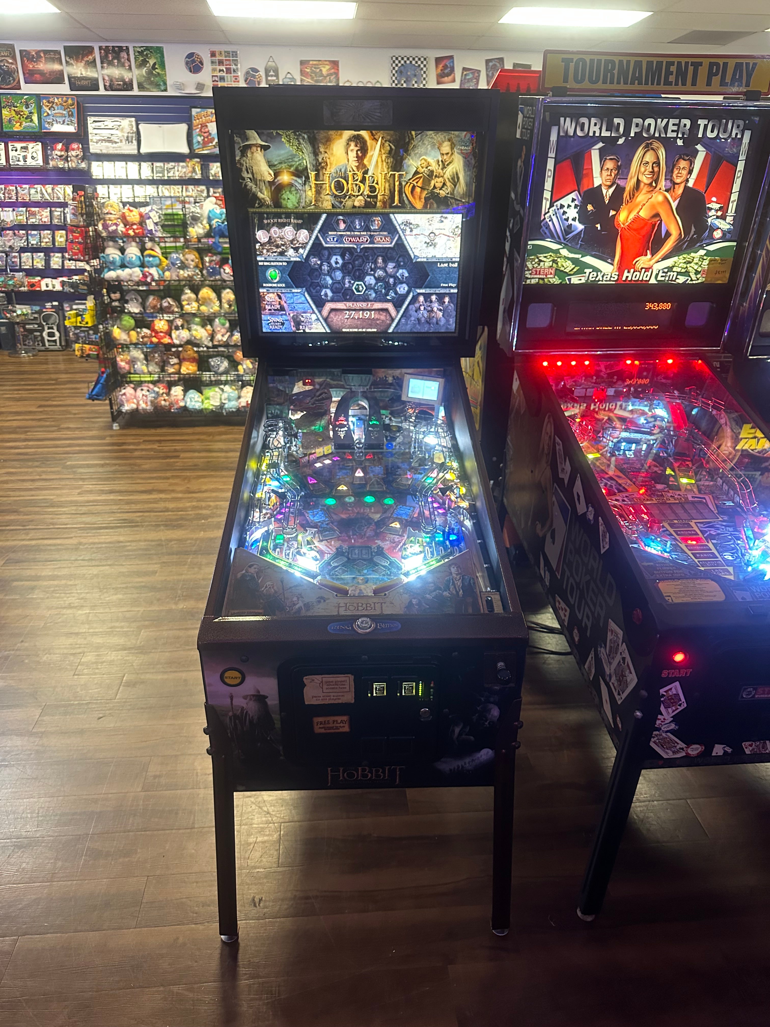 JJP The Hobbit Limited Edition Pinball Machine