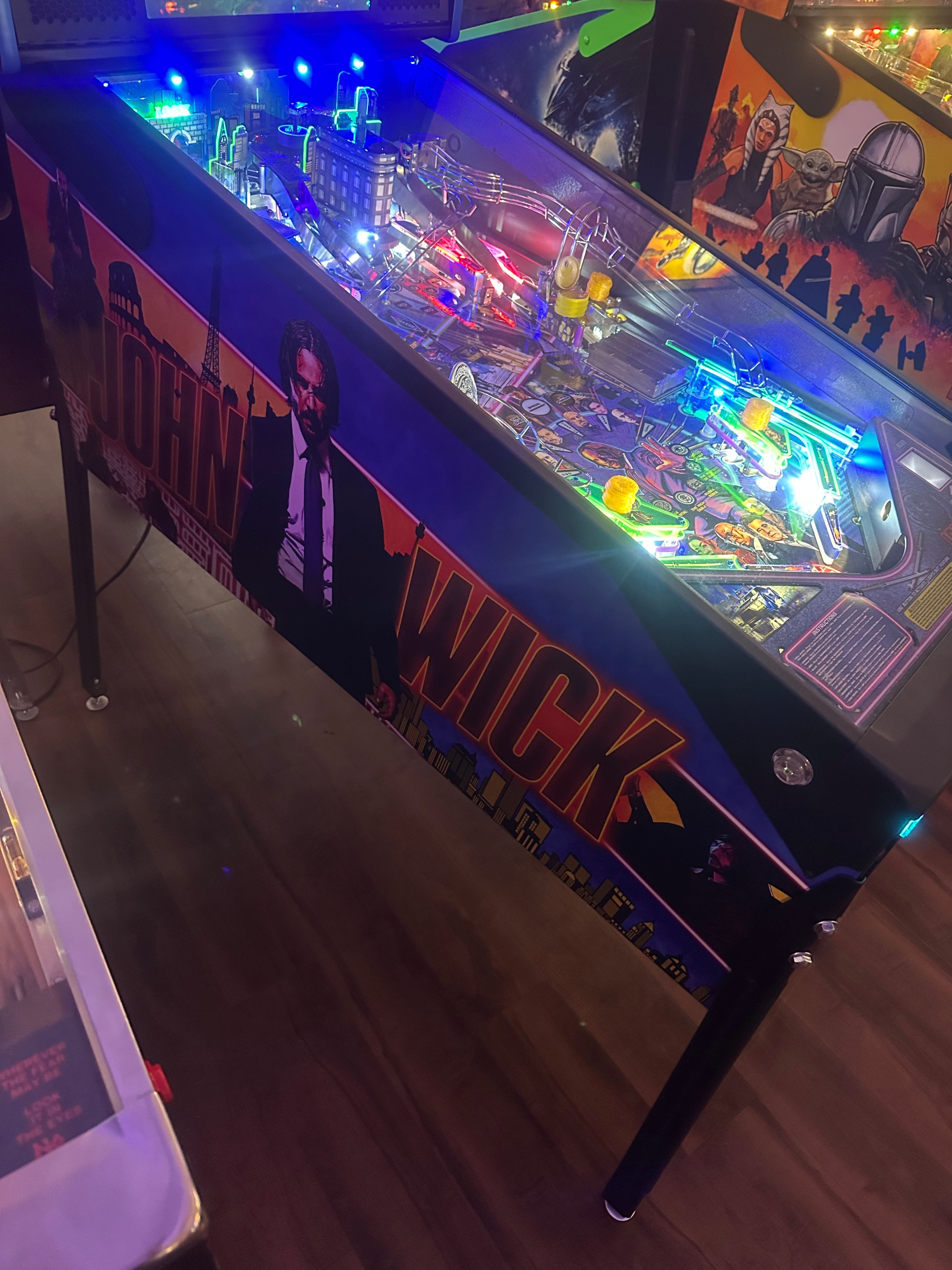 Stern Pinball LOADED John Wick Premium Pinball Machine