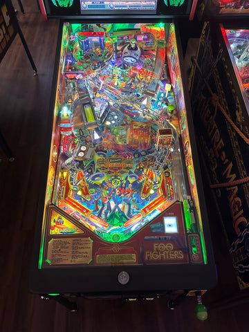 Image of Stern Pinball LOADED Foo Fighters Premium Pinball Machine