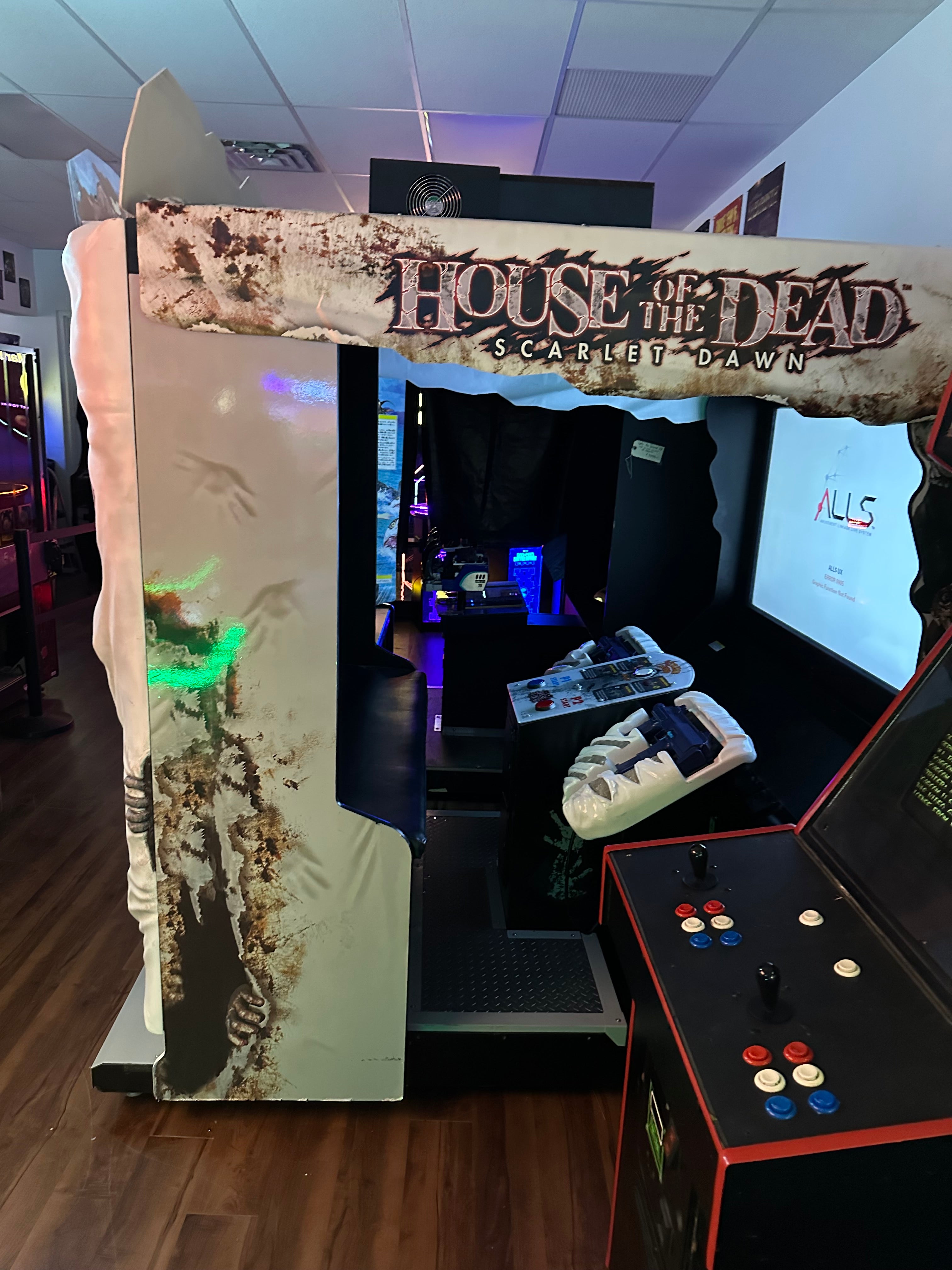 SEGA House Of The Dead: Scarlet Dawn Arcade Game