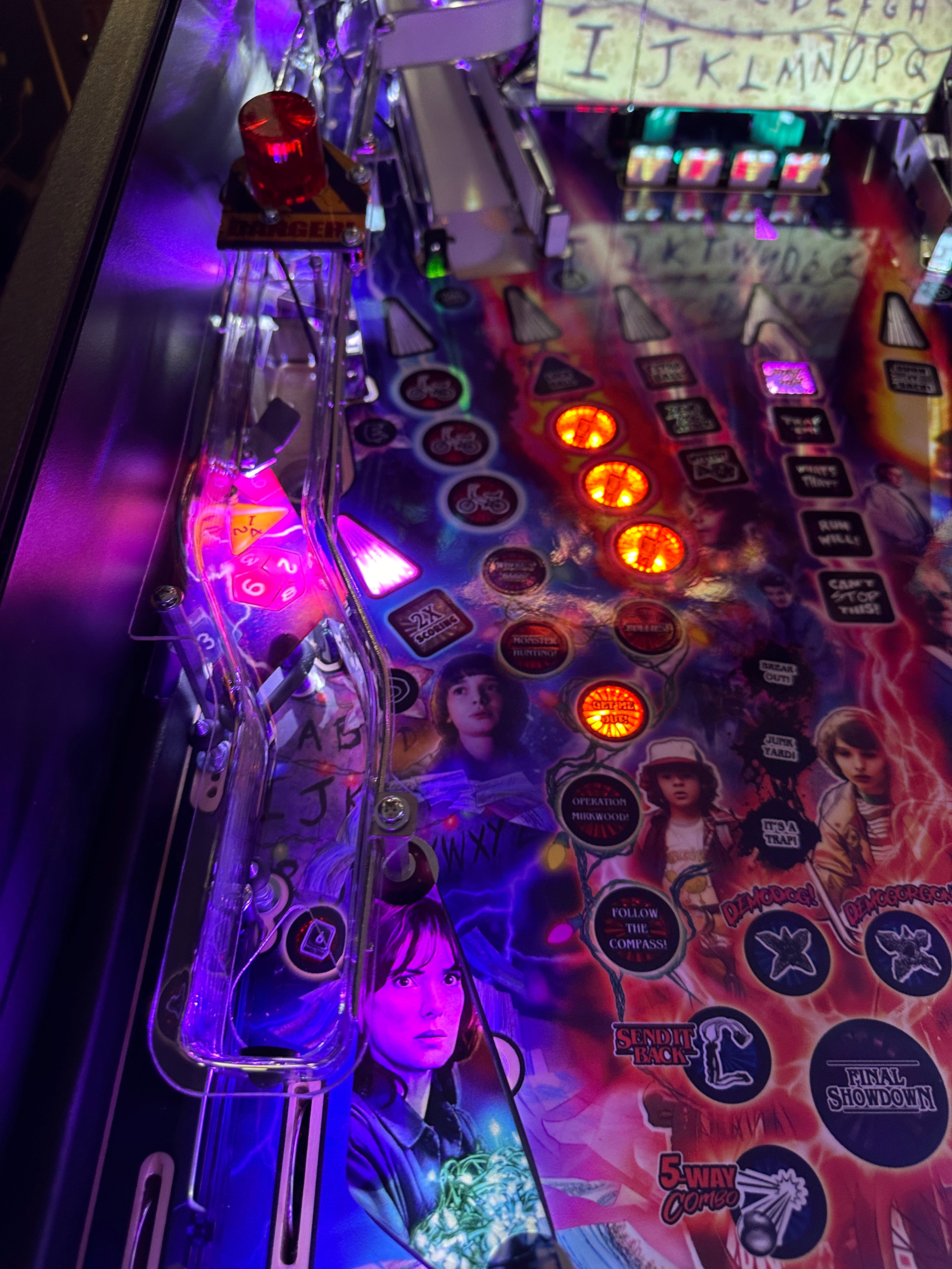 Stern Pinball Stranger Things Premium Pinball Machine