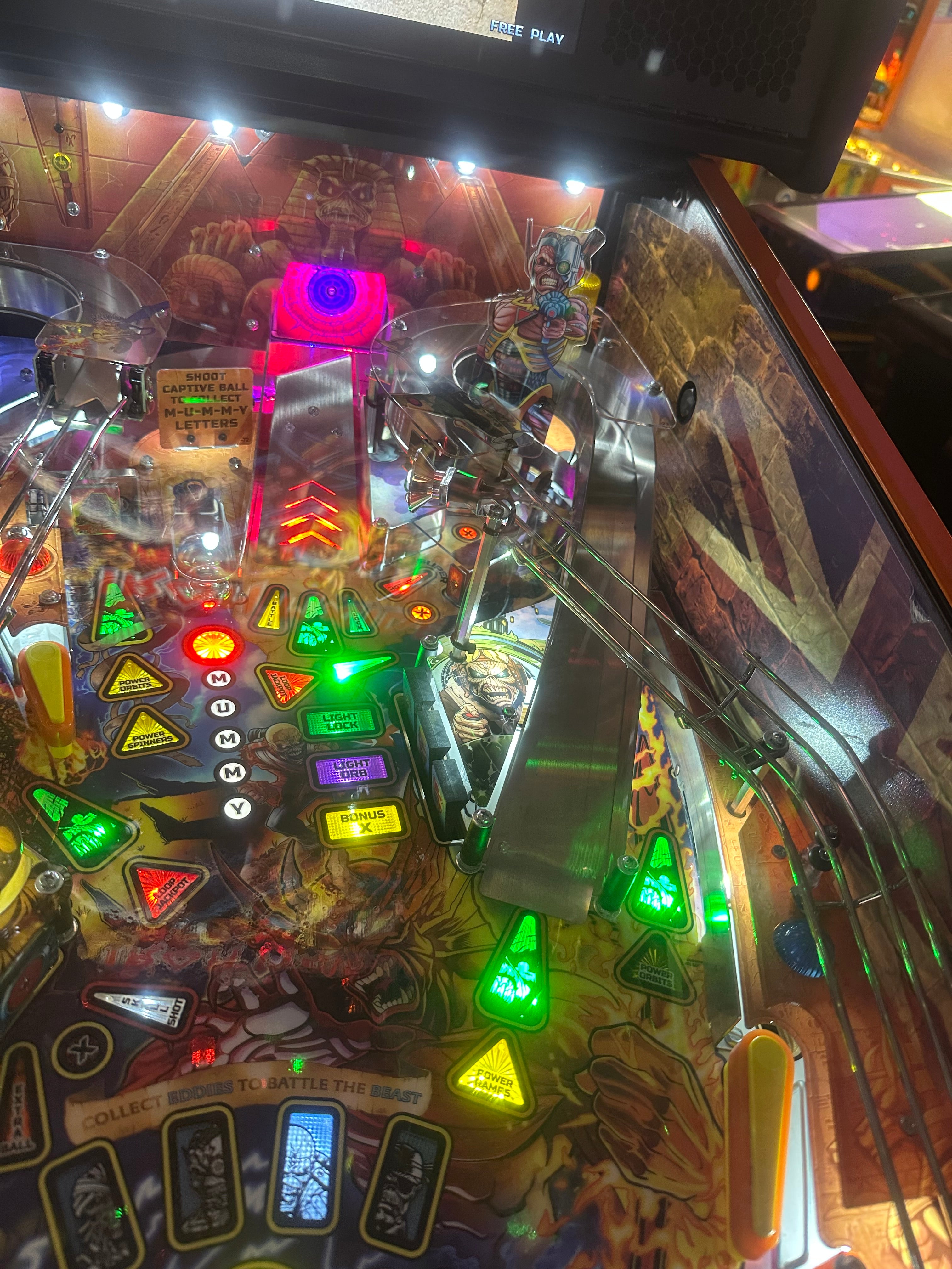 Stern Pinball Iron Maiden Pro Pinball Machine