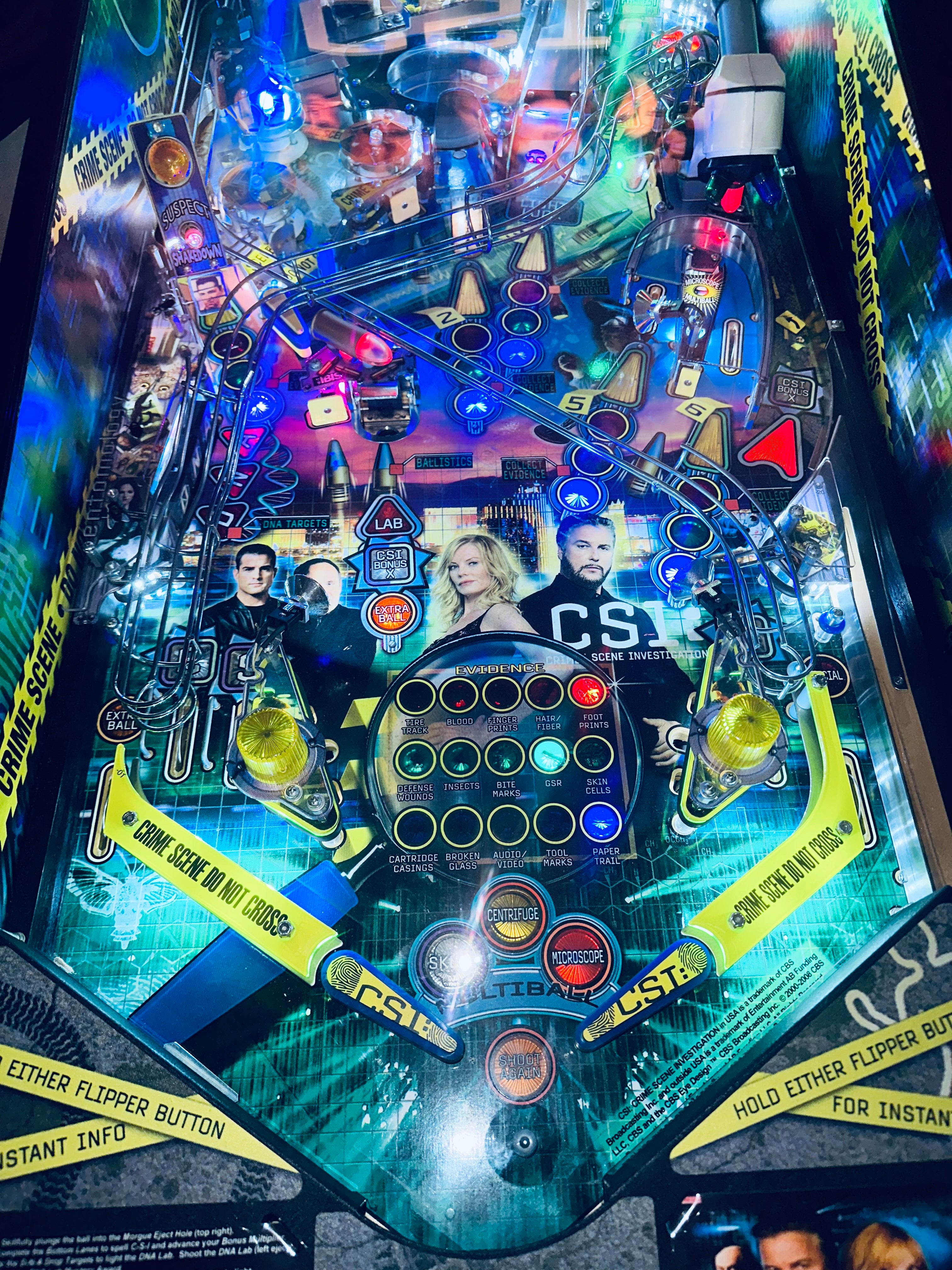Stern Pinball CSI: Crime Scene Investigation Pinball Machine