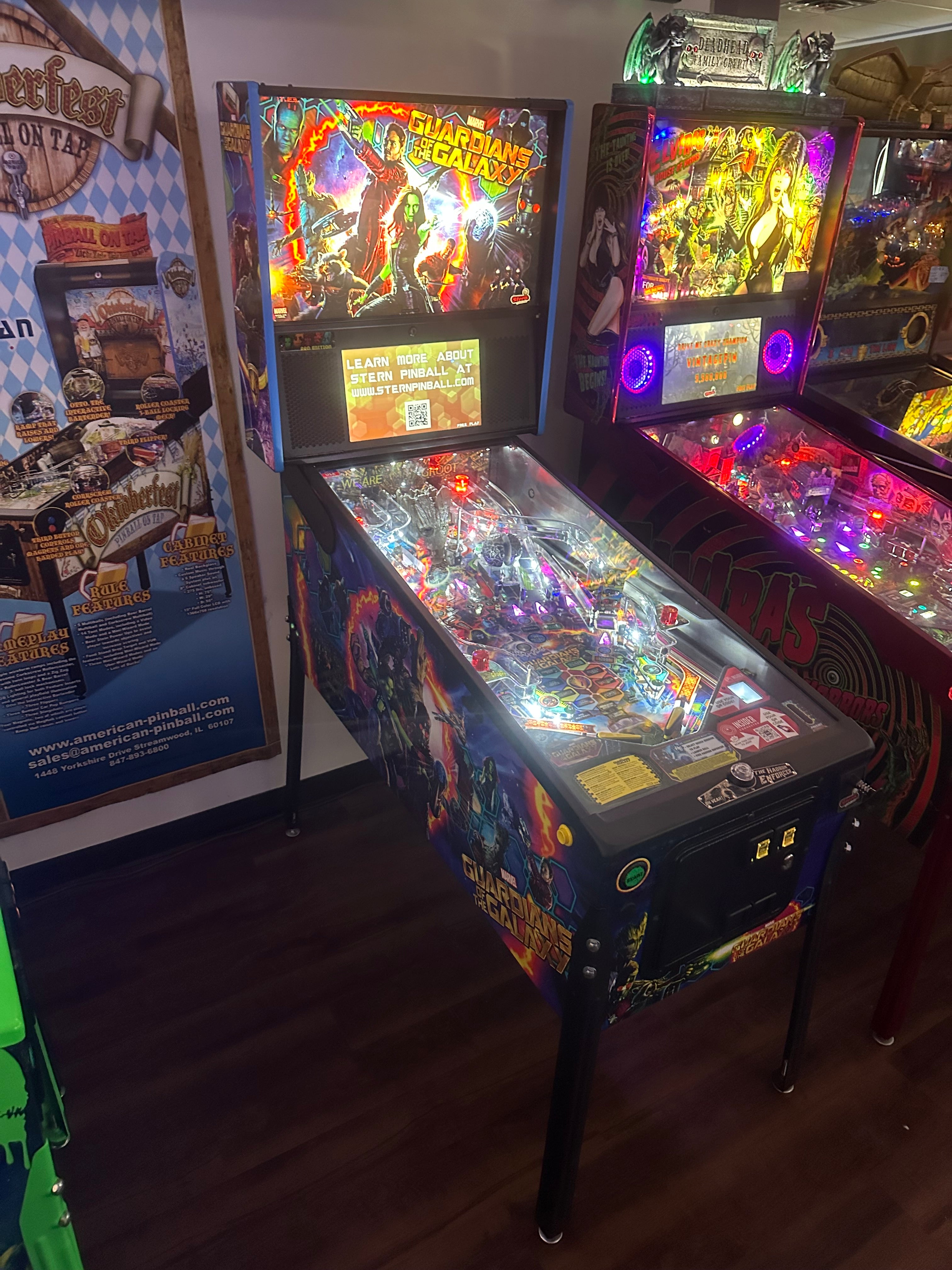 Stern Pinball Guardians of the Galaxy Pro Pinball Machine
