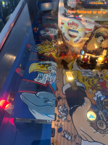 Image of Bally Popeye Saves the Earth Pinball Machine