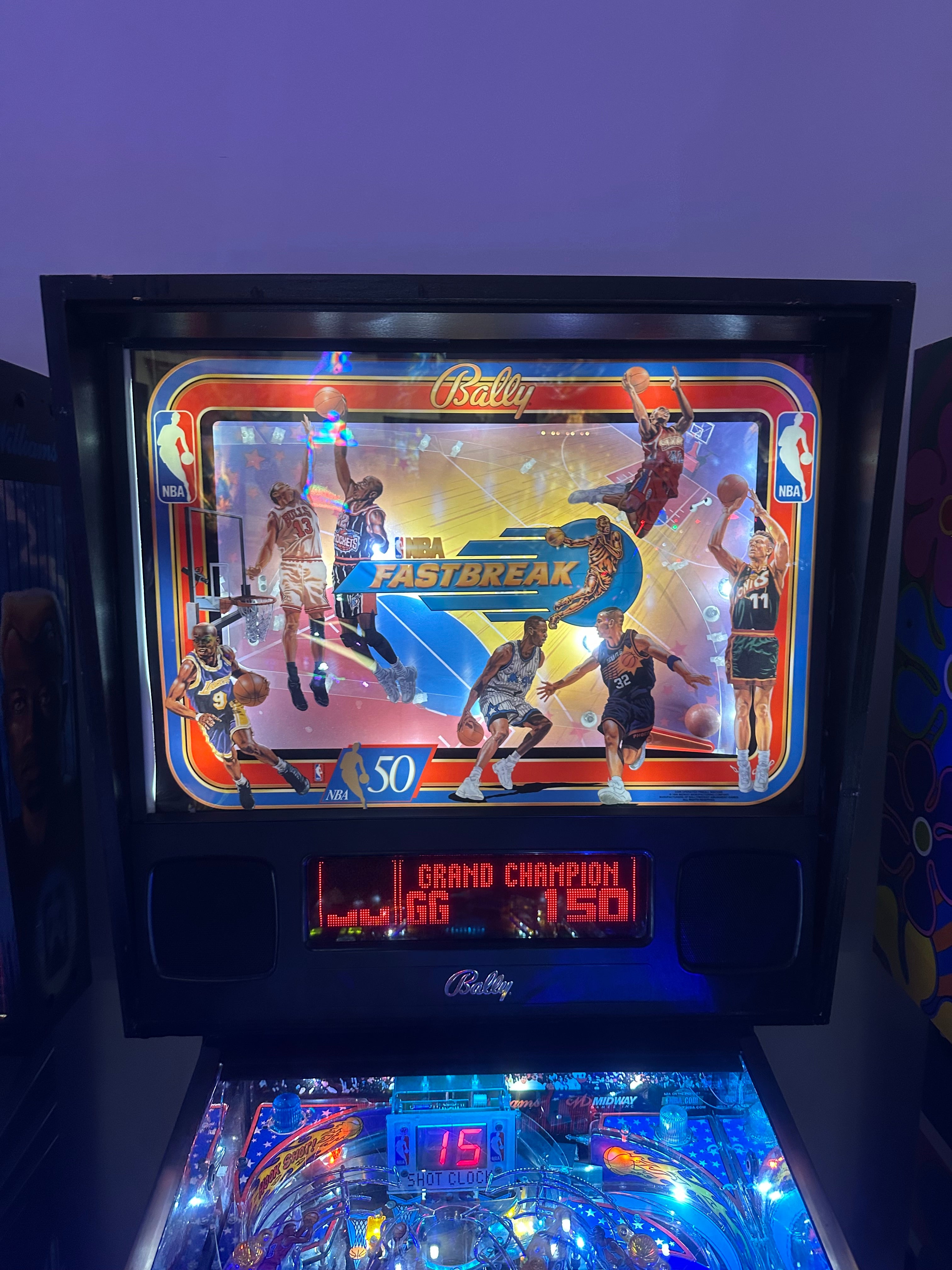 Bally NBA Fastbreak Pinball Machine