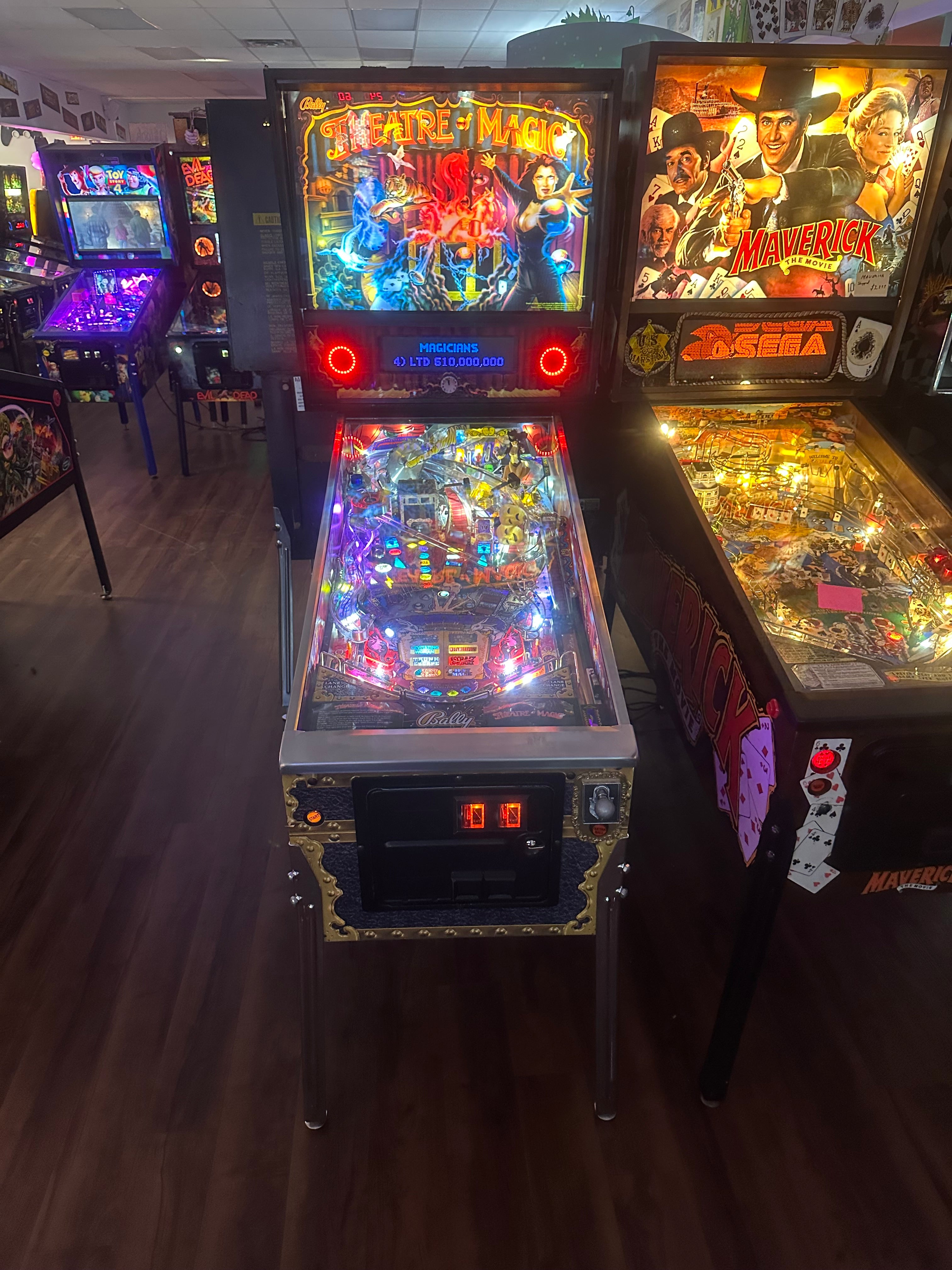 Bally Theatre of Magic Pinball Machine