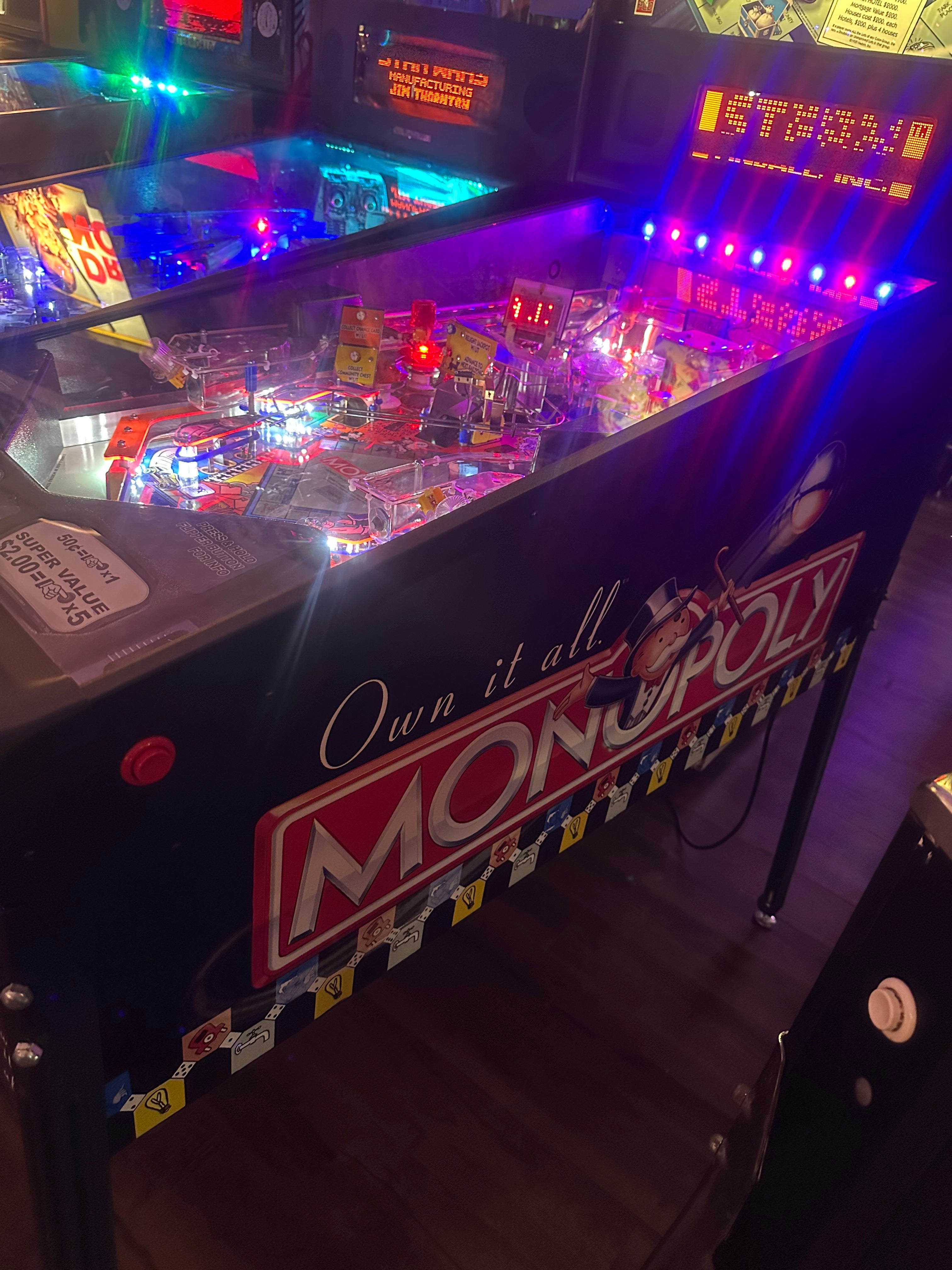 Stern Pinball Monopoly Pinball Machine