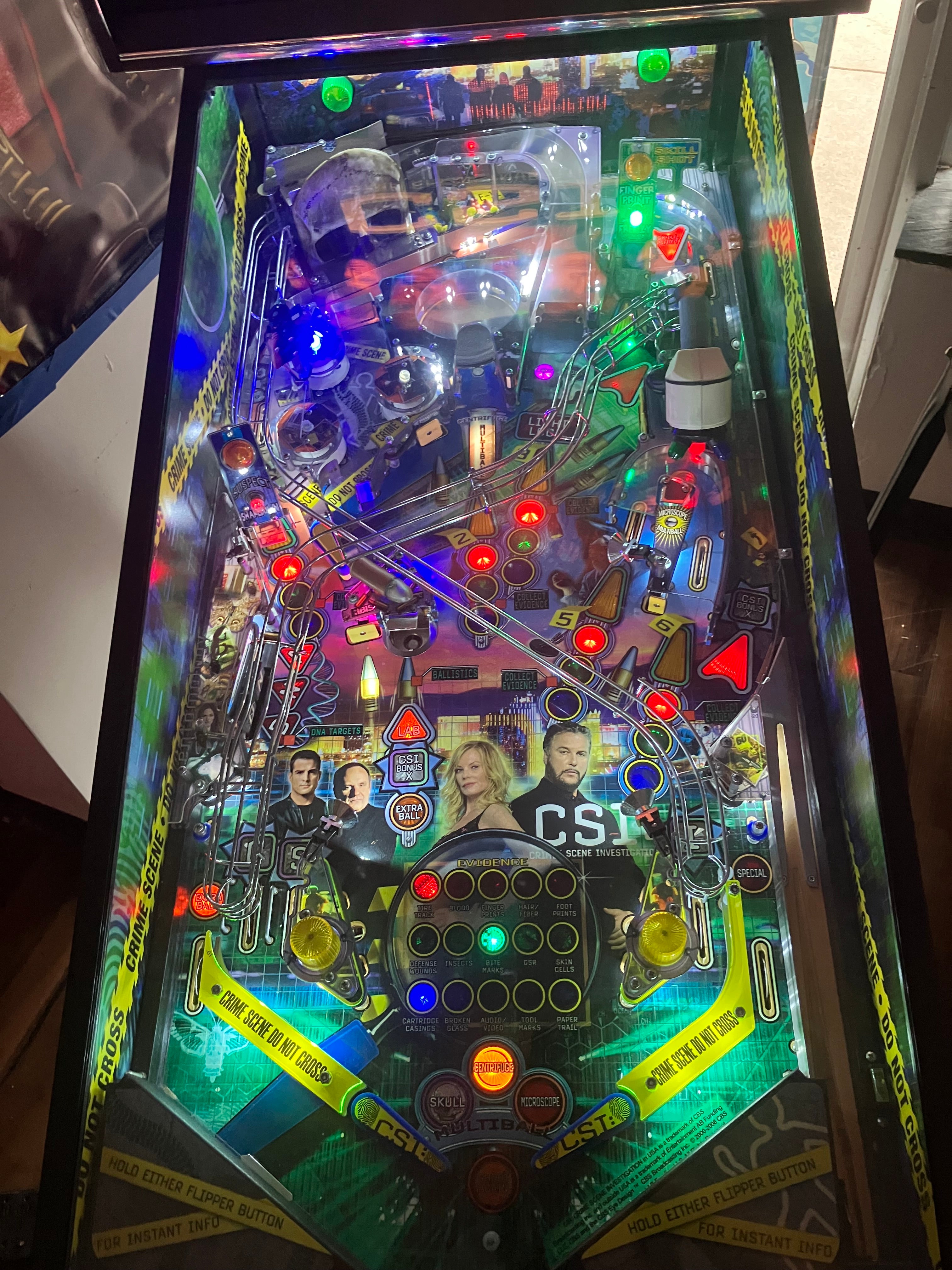 Stern Pinball CSI: Crime Scene Investigation Pinball Machine