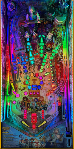 Image of Turner Pinball Merlin's Arcade Pinball Machine - Legendary Edition