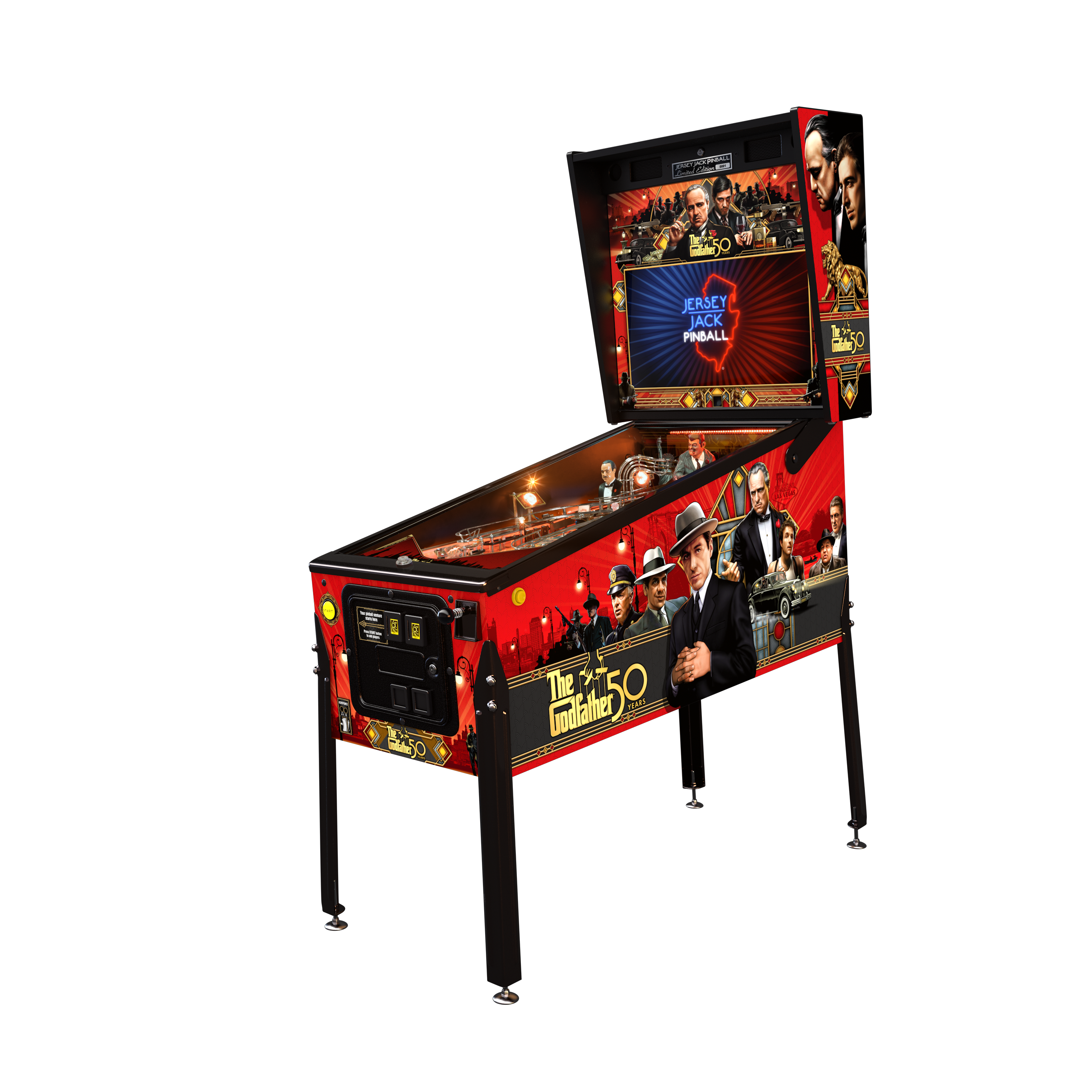 JJP The Godfather Limited Edition Pinball Machine IN STOCK