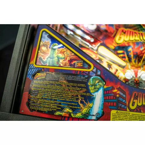 Image of Stern Pinball Godzilla Premium Pinball Machine