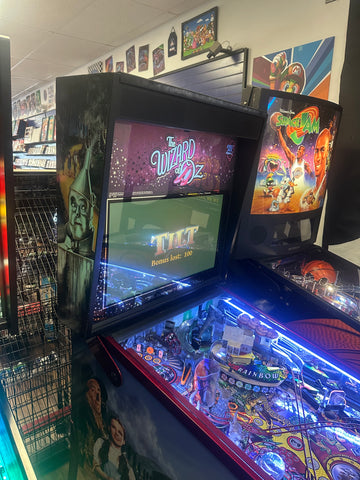 Image of JJP Wizard of Oz 75th Anniversary Ruby Red Edition Pinball Machine