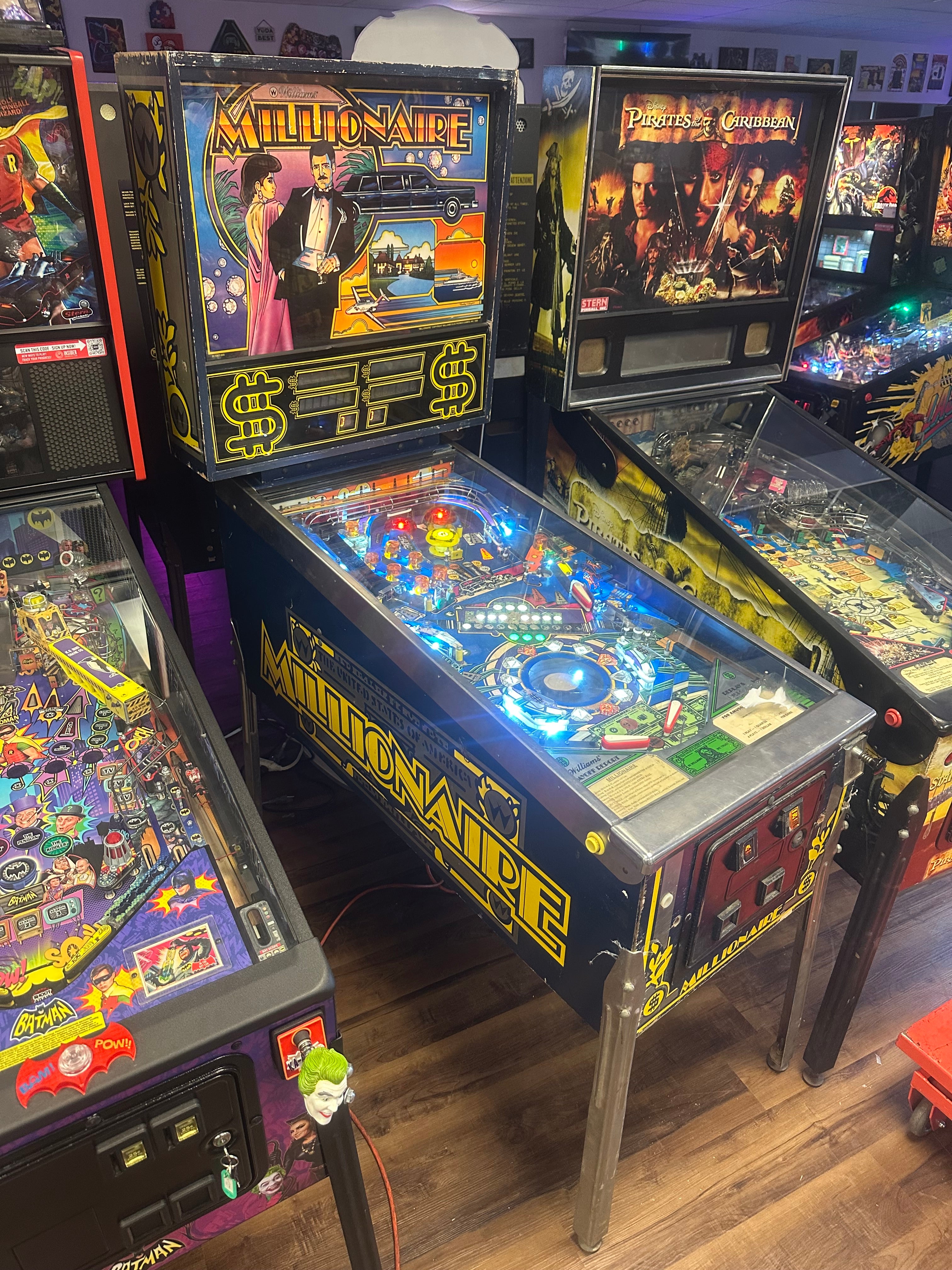 Williams Millionaire Pinball Machine
