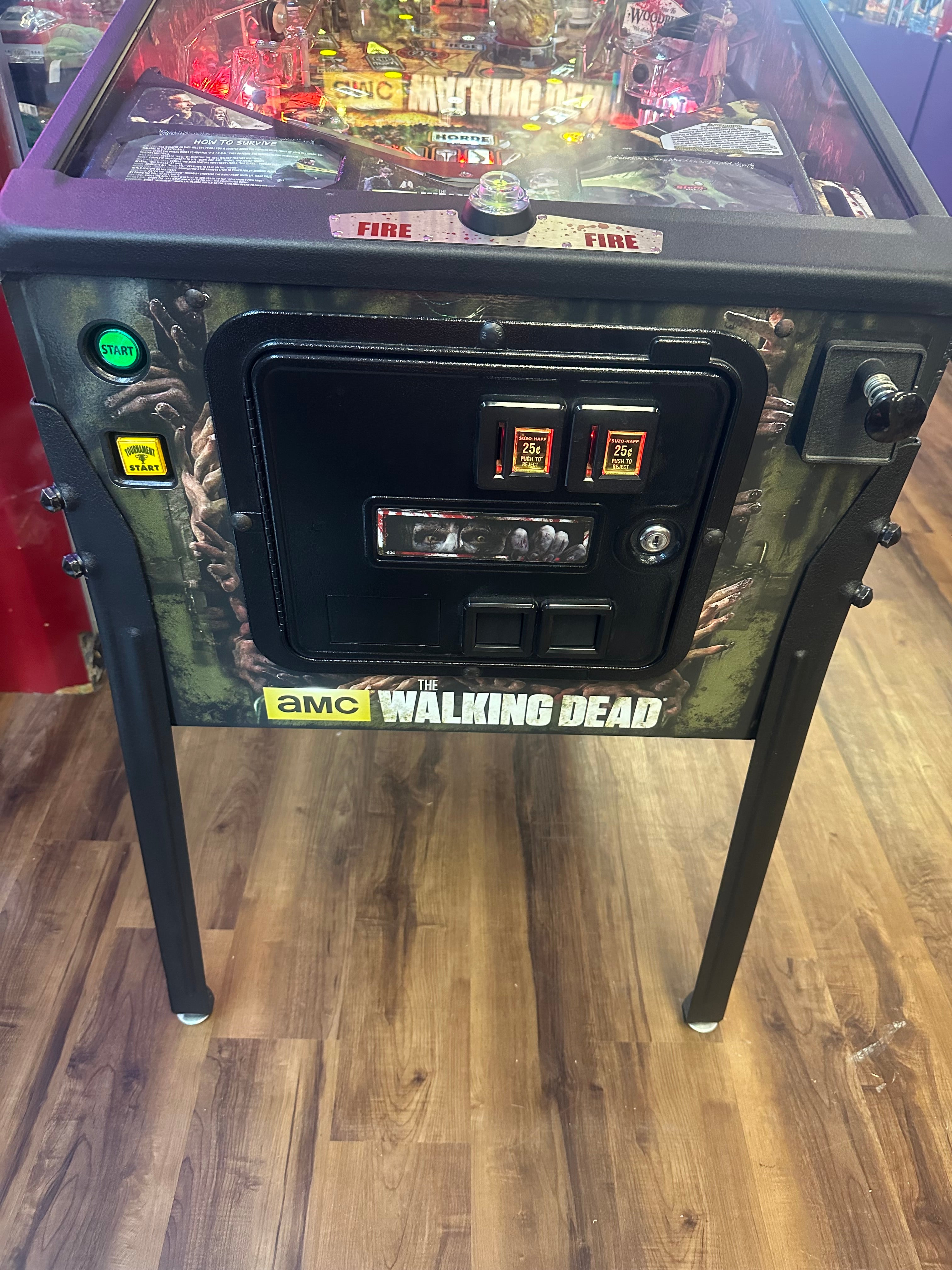 Stern Pinball LOADED The Walking Dead Premium Pinball Machine