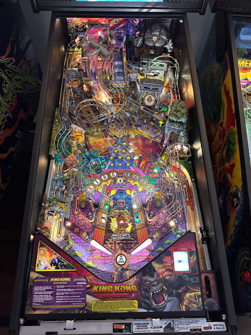 Image of Stern Pinball King Kong: Myth of Terror Island Premium Pinball Machine