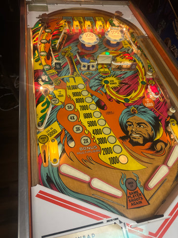 Image of Gottlieb Sinbad Pinball Machine