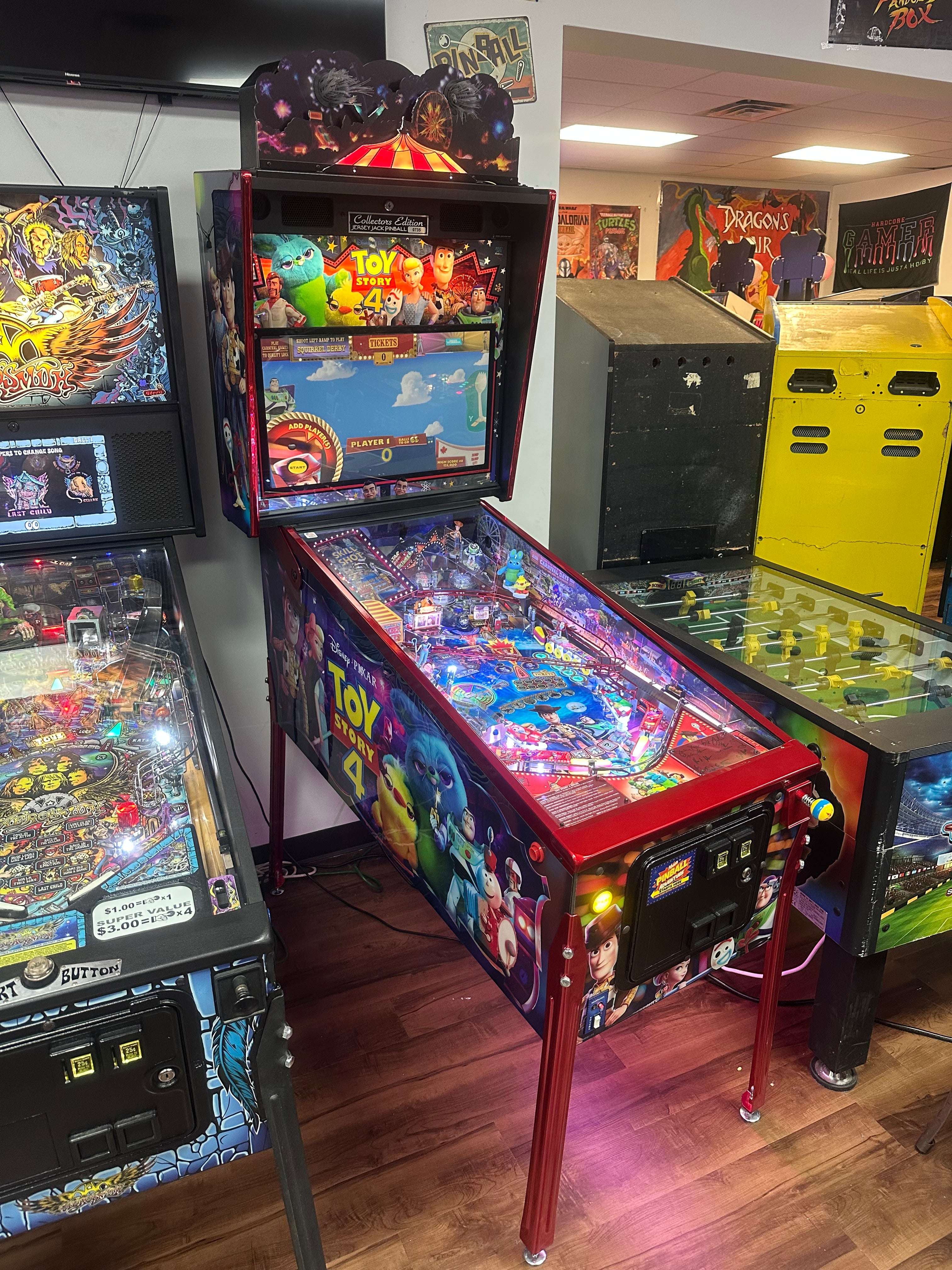 JJP Toy Story 4 Collectors Edition Pinball Machine