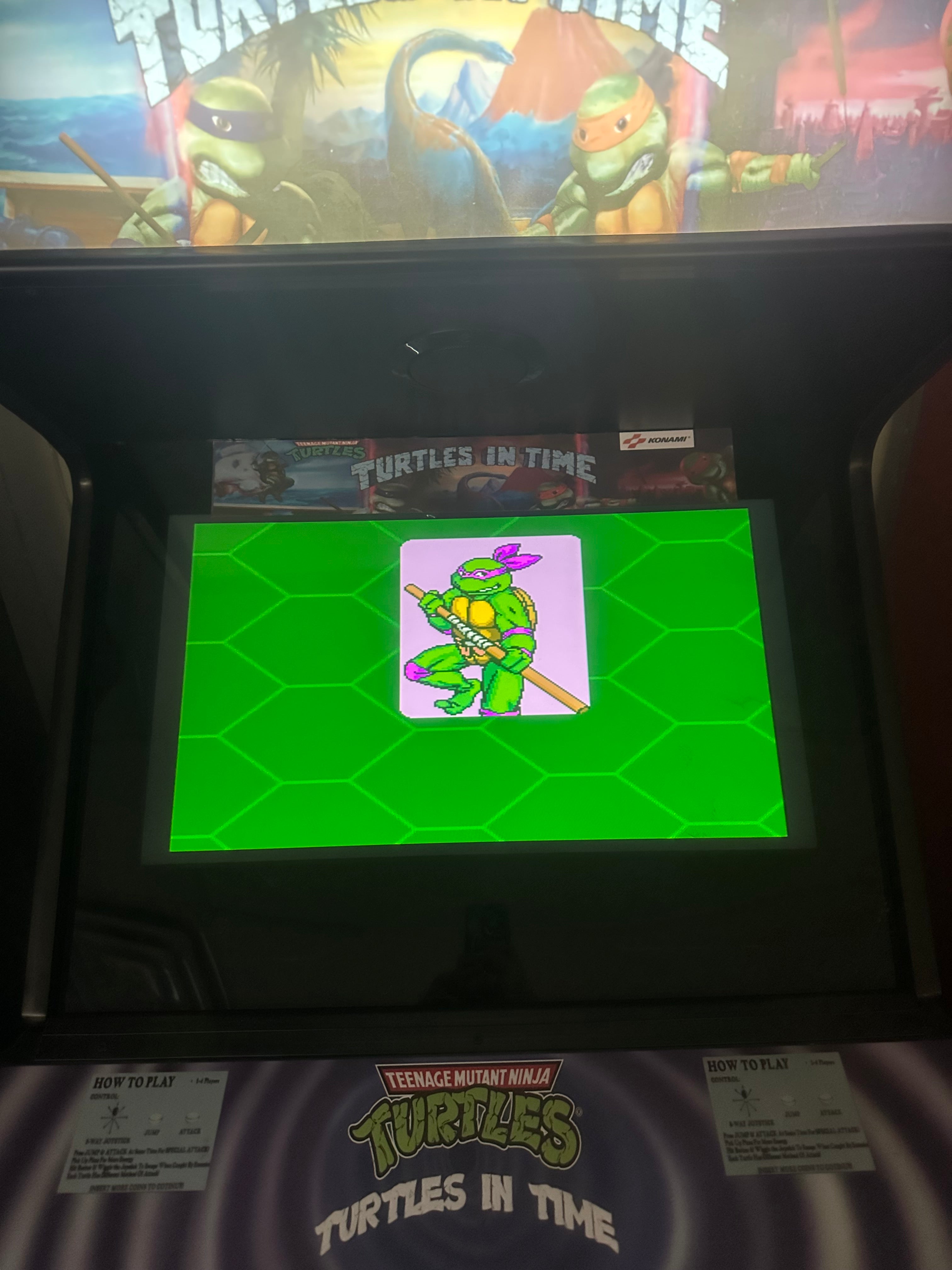 TMNT: Turtles in Time Arcade Game