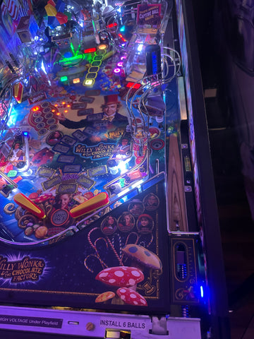 Image of JJP Willy Wonka & The Chocolate Factory Standard Edition Pinball Machine