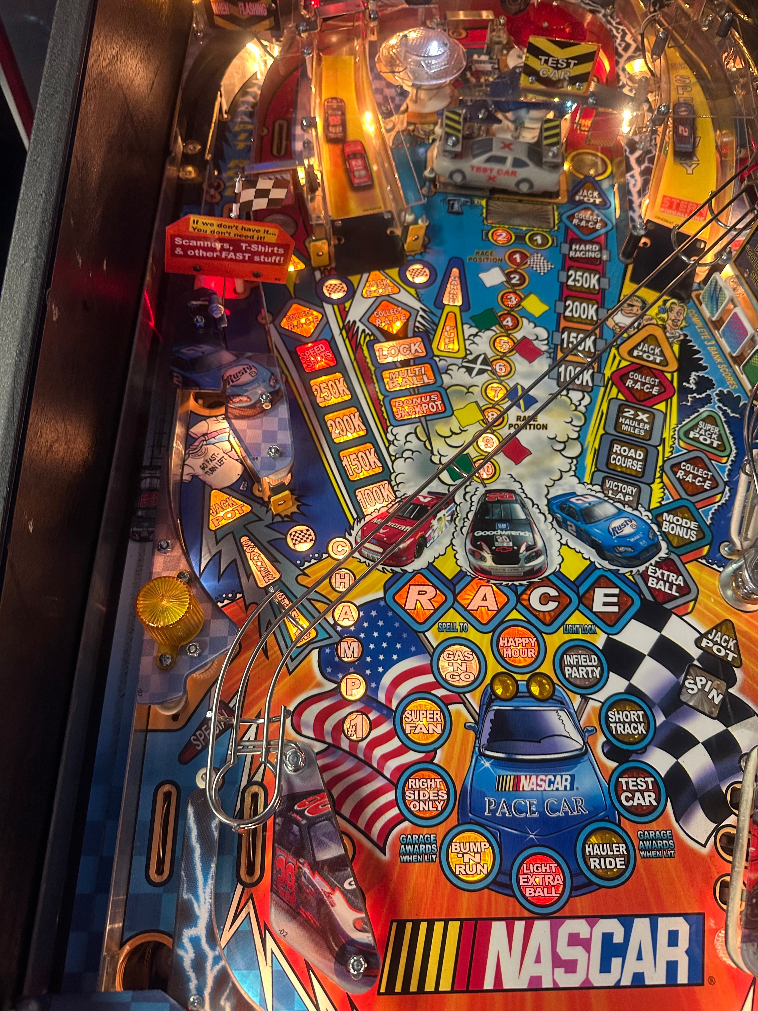 Stern Pinball NASCAR Pinball Machine
