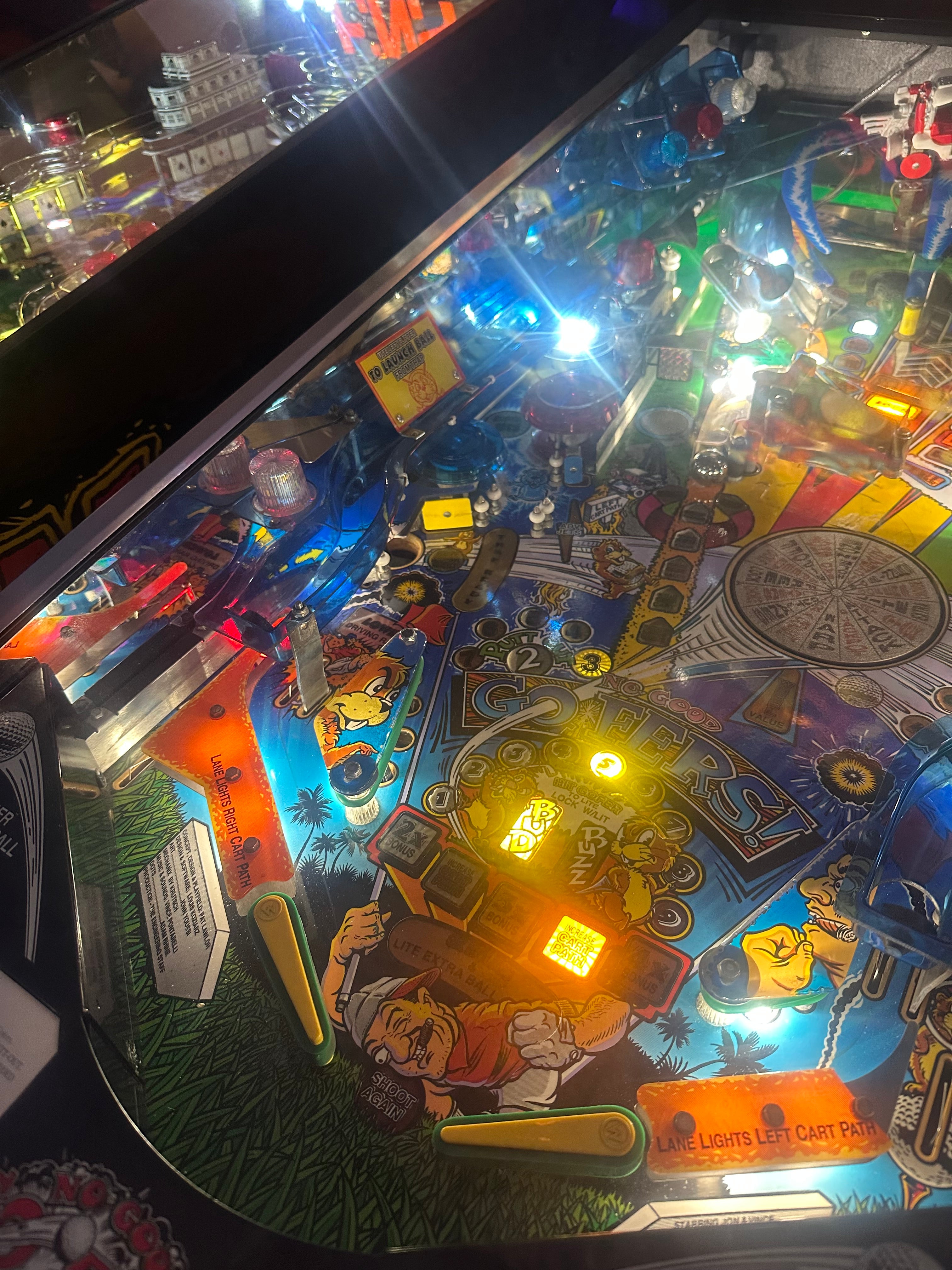 Williams LOADED No Good Gophers Pinball Machine