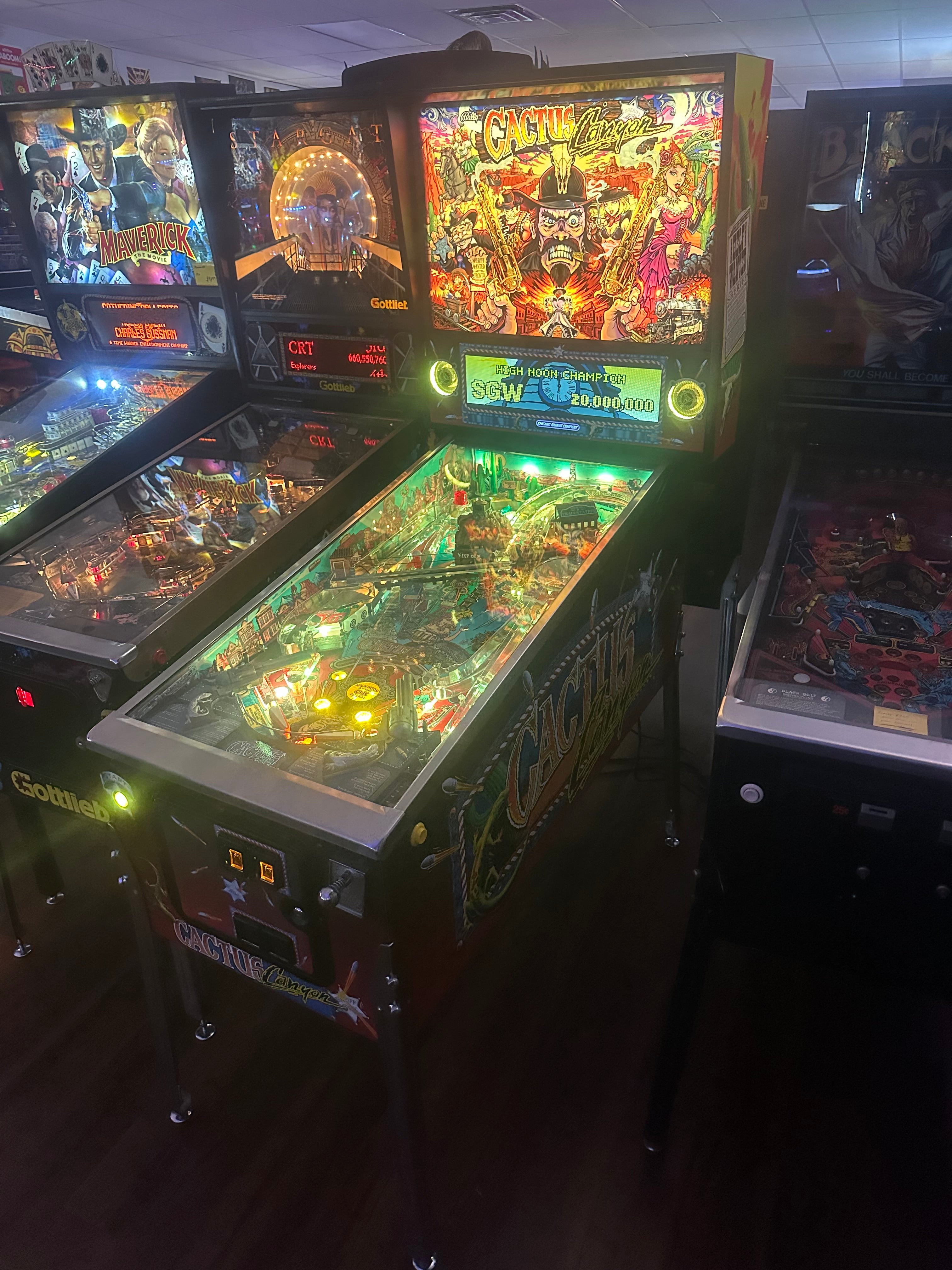 CGC LOADED Cactus Canyon Special Edition Pinball Machine