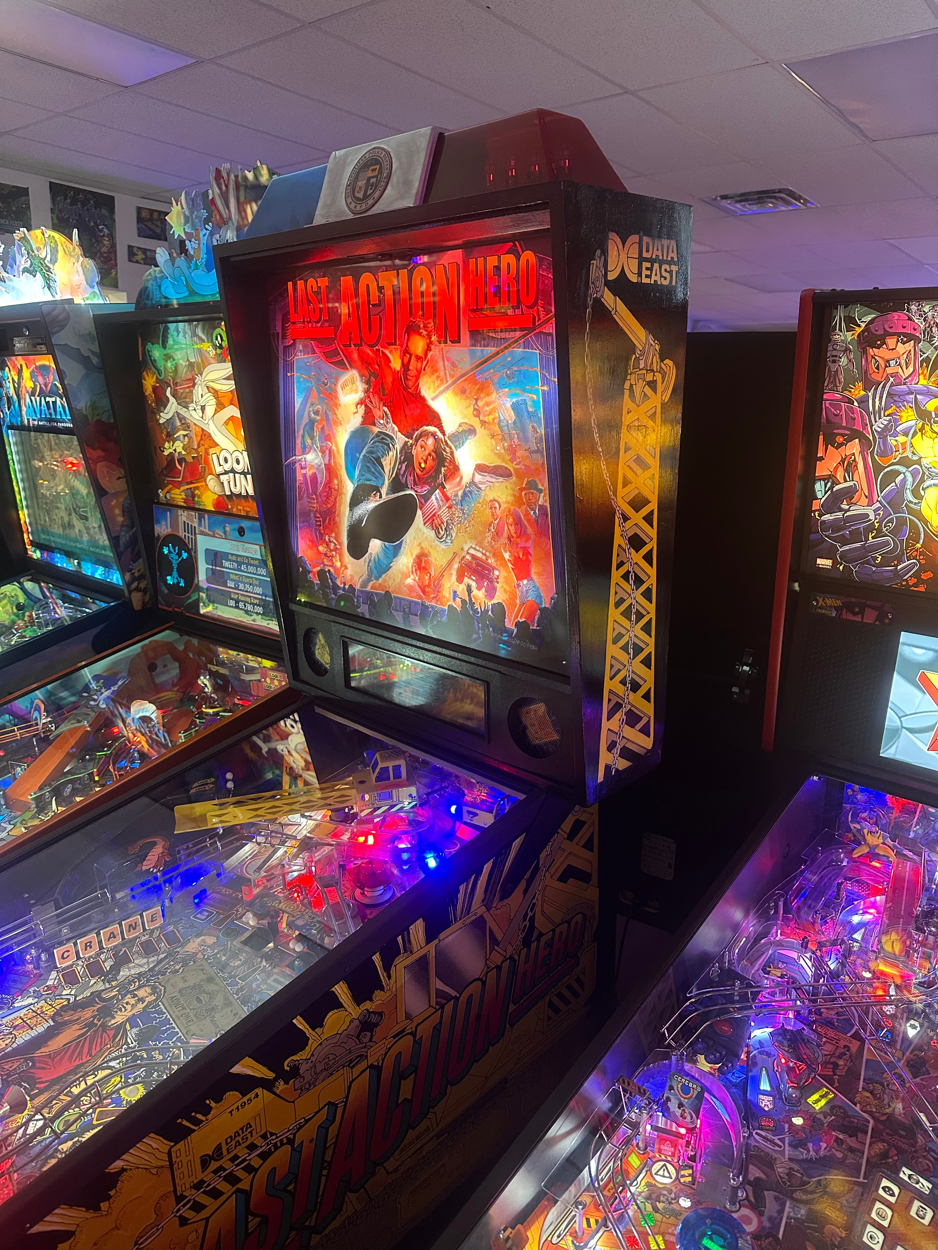 Data East Last Action Hero Pinball Machine