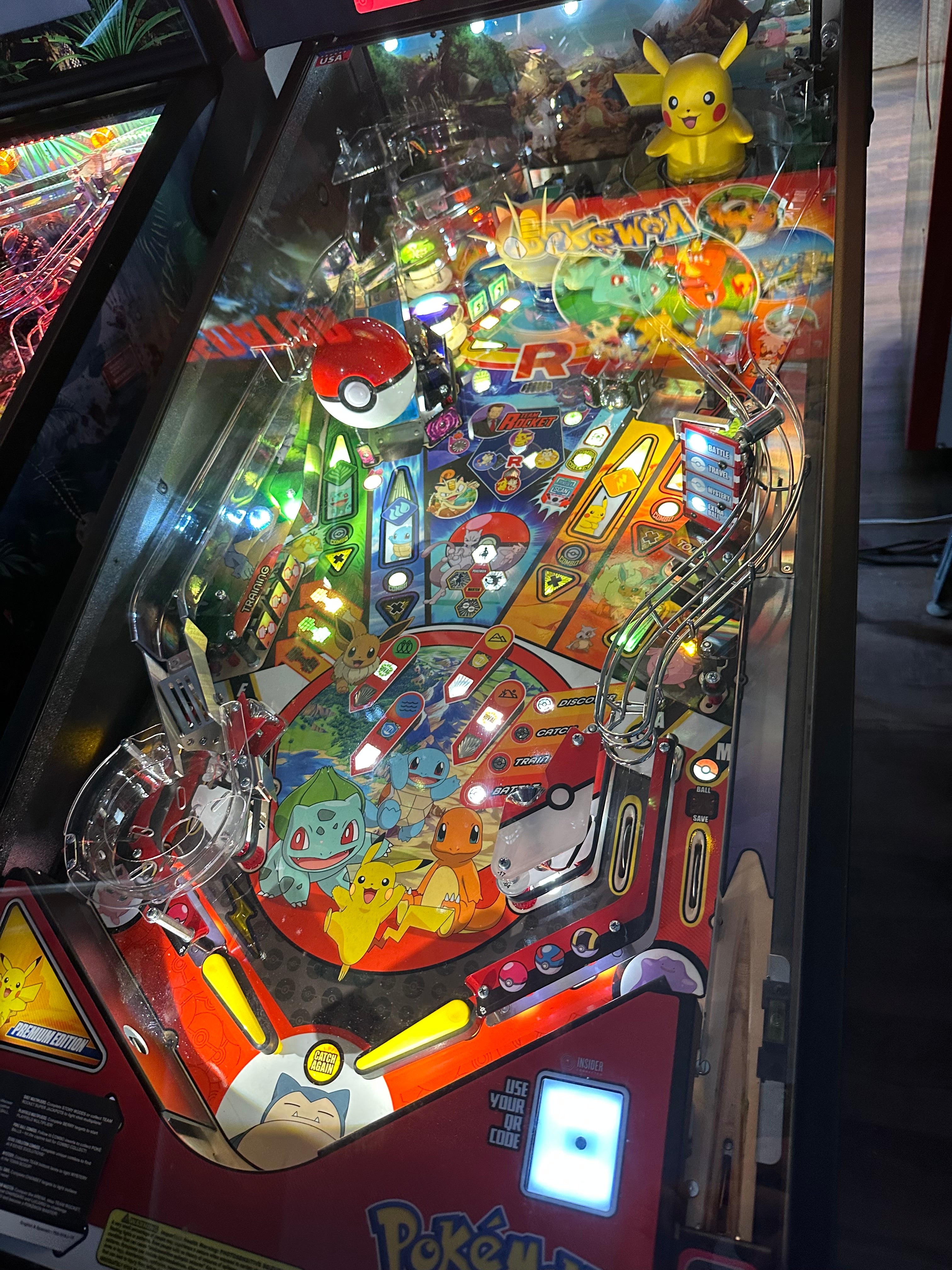 Stern Pinball Pokemon Premium Pinball Machine