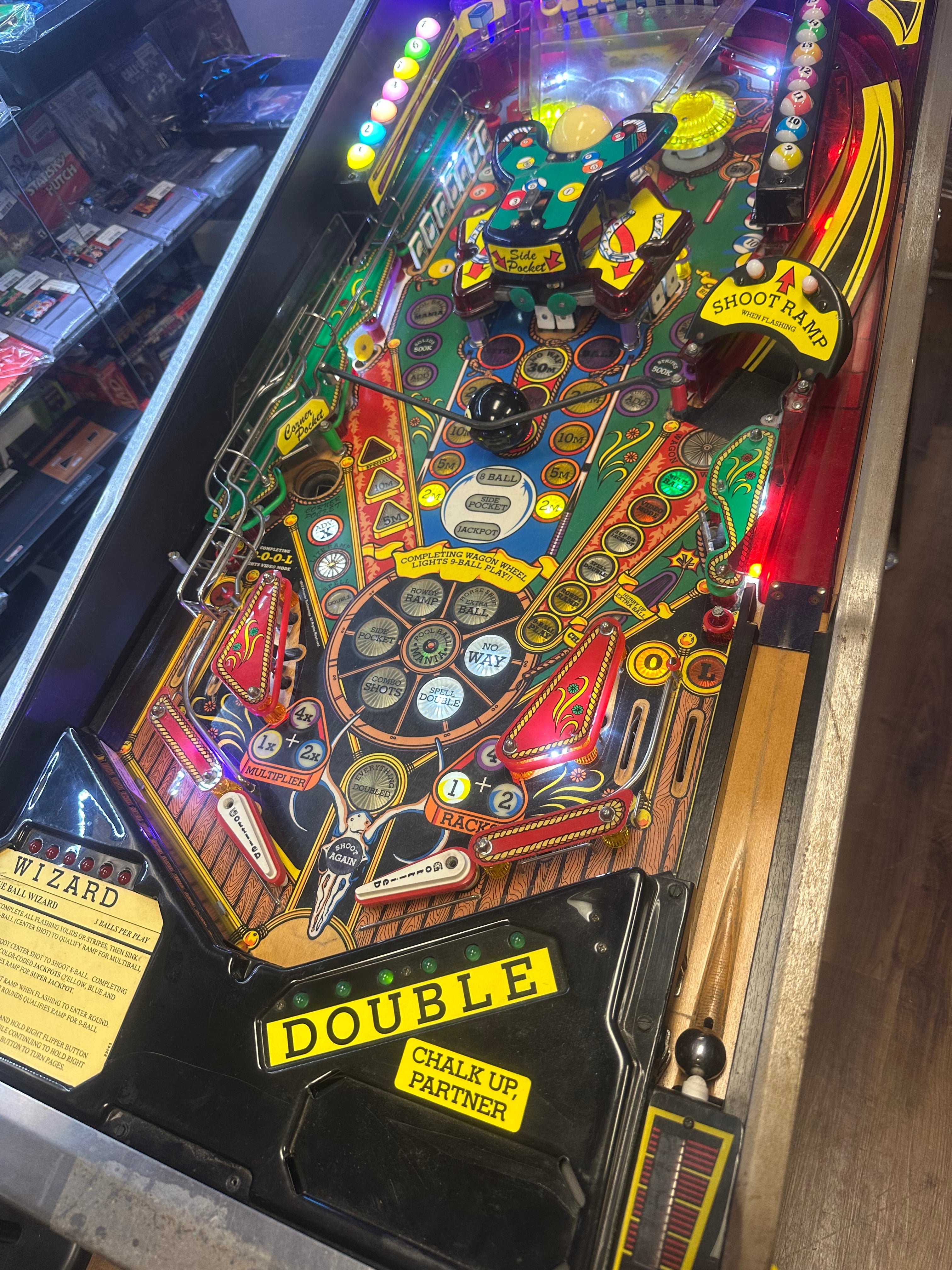 Gottlieb Cue Ball Wizard Pinball Machine