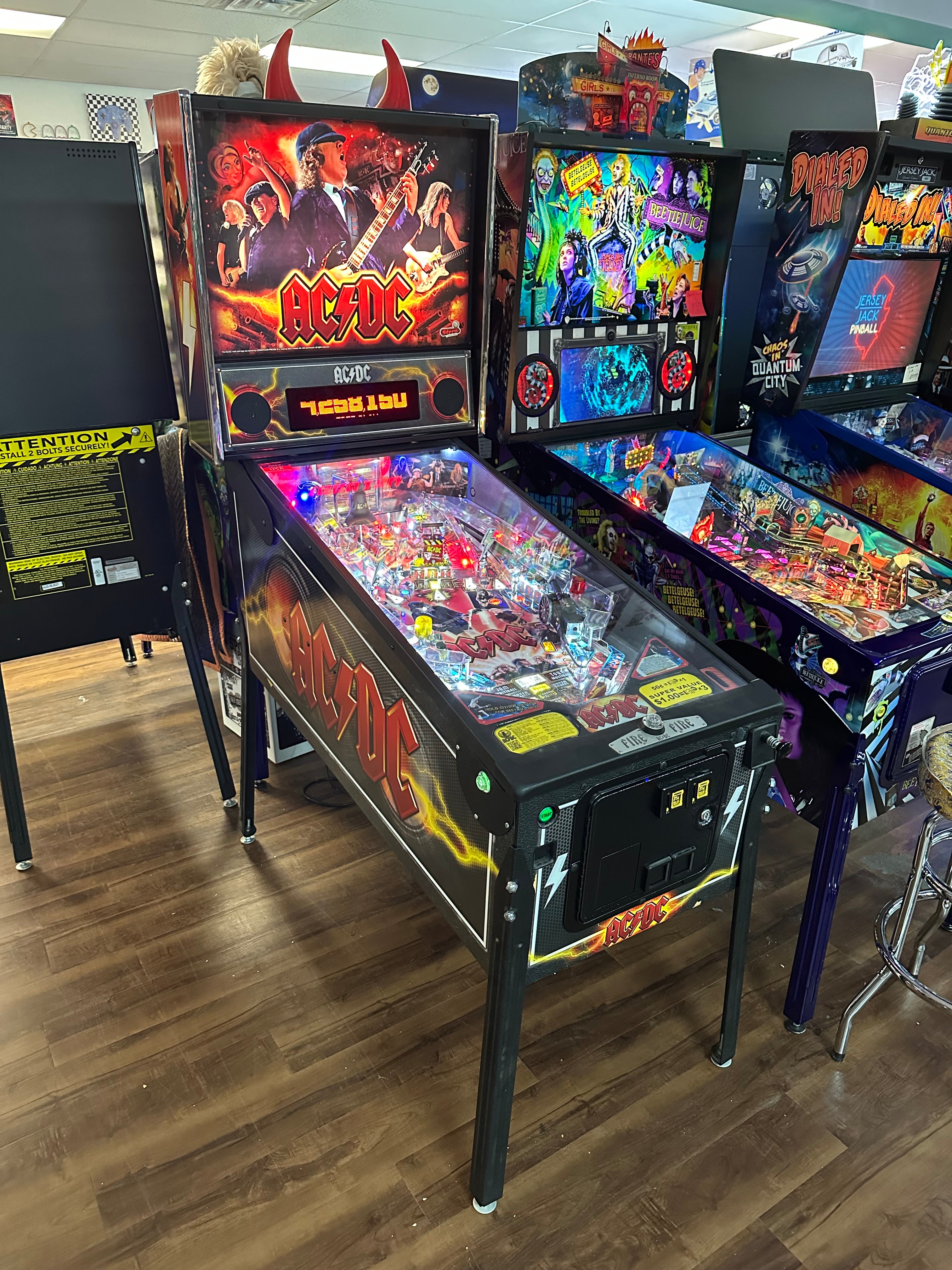 Stern Pinball AC/DC Pro Vault Pinball Machine