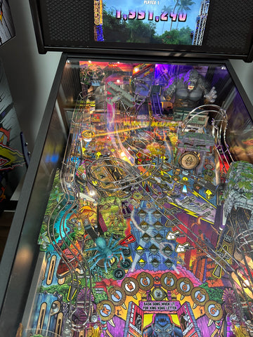 Image of Stern Pinball King Kong: Myth of Terror Island Premium Pinball Machine